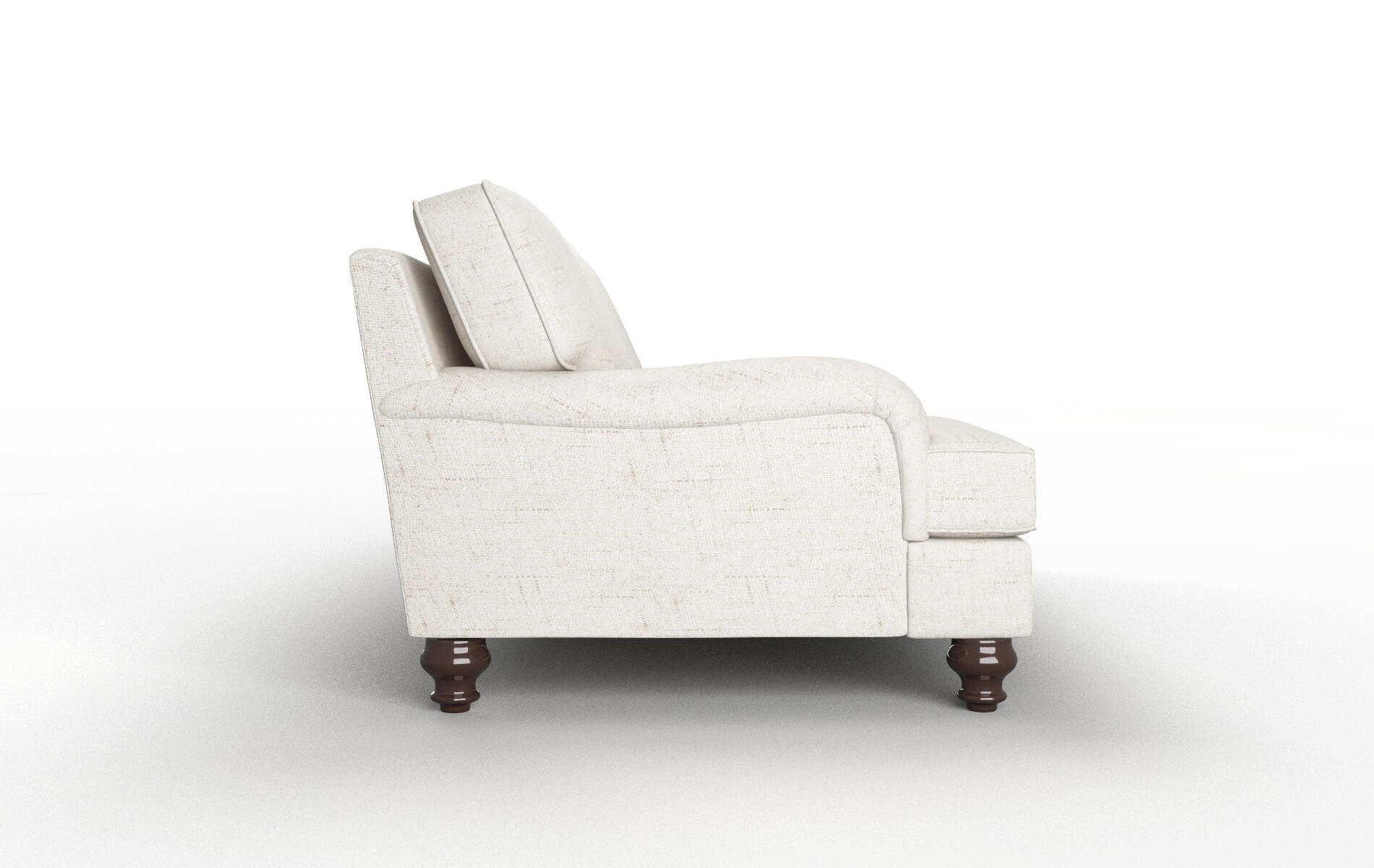 Hamilton Derby Taupe Sofa espresso legs 3