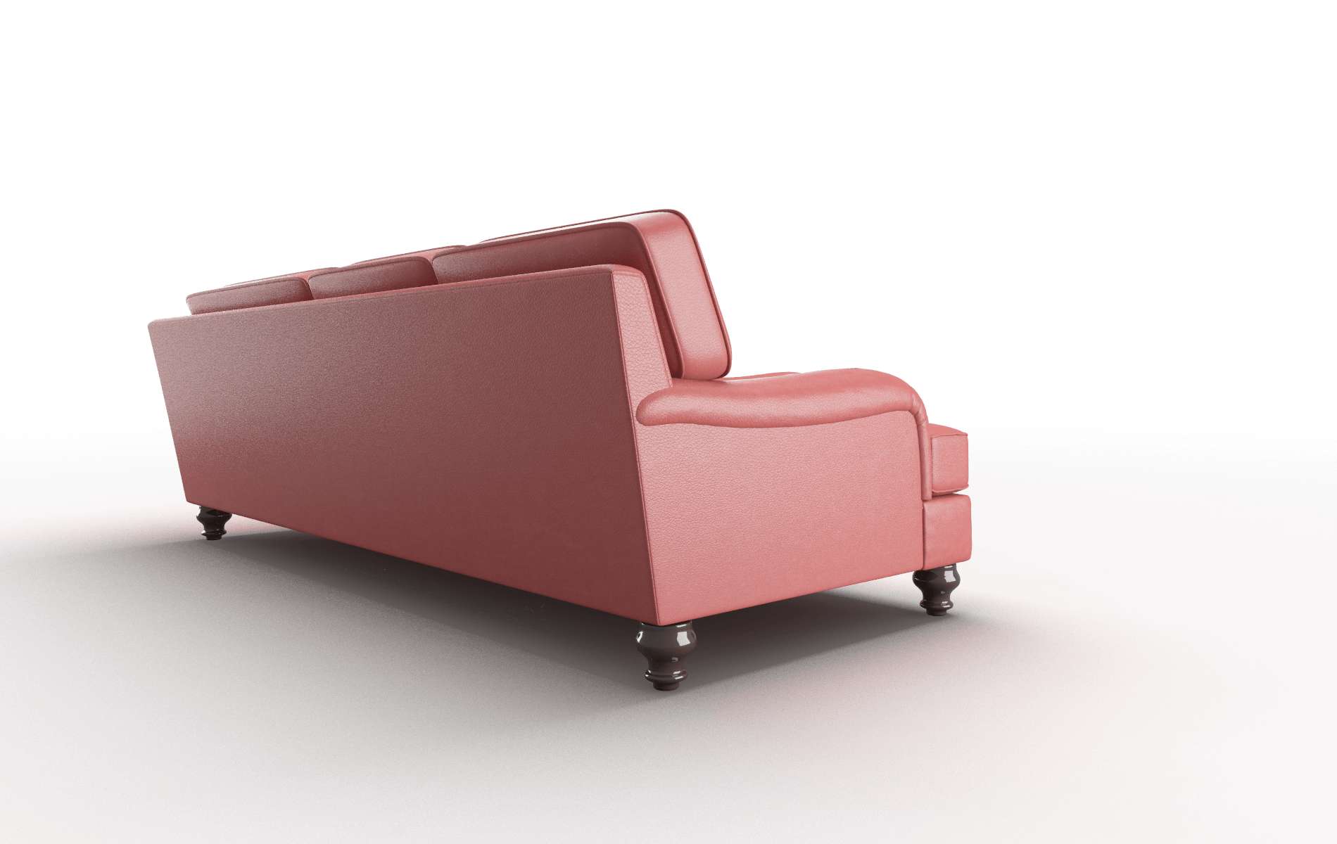 Hamilton Dillion Cordovan Sectional espresso legs 3