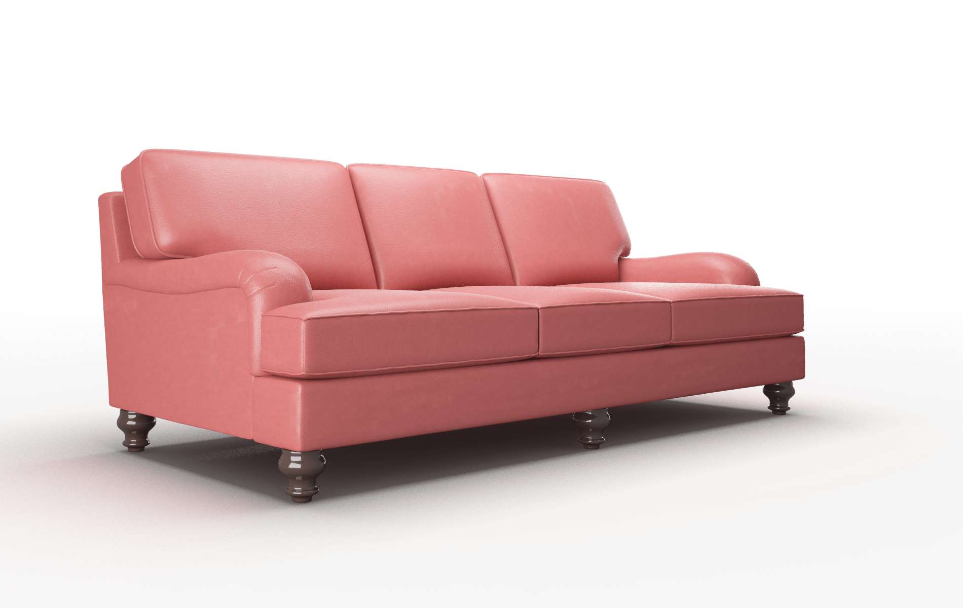Hamilton Dillion Cordovan Sofa espresso legs 2