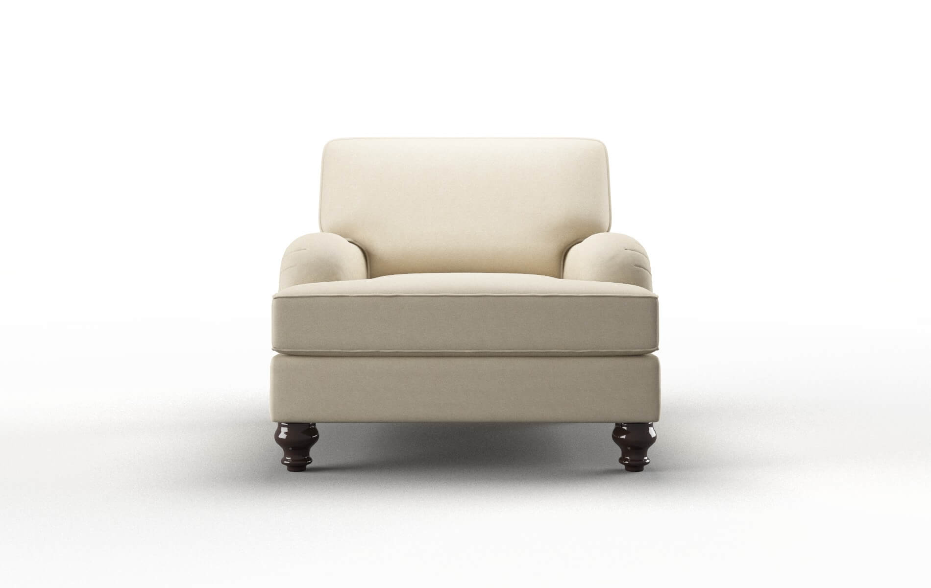 Hamilton Dream_d Almond Chair espresso legs 1