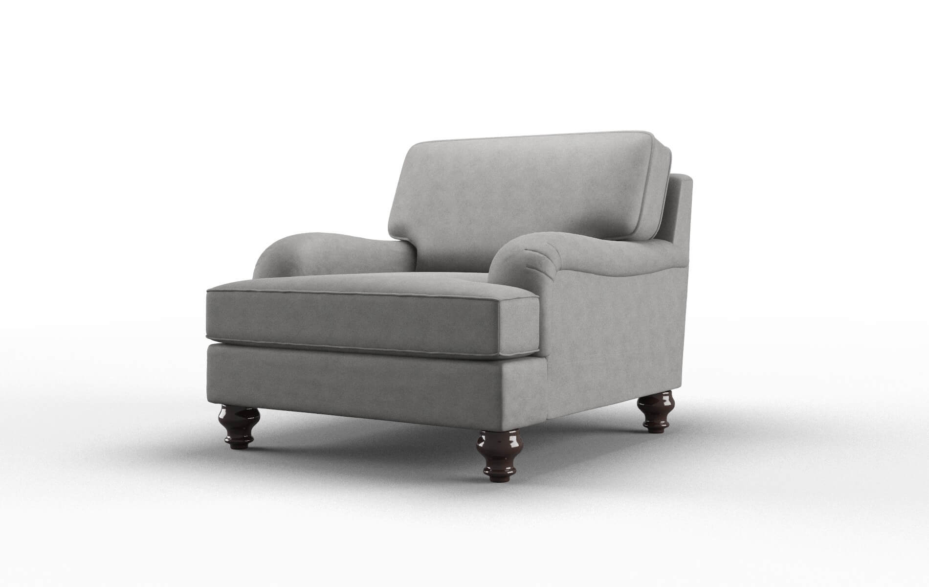 Hamilton Dream_d Charcoal Chair espresso legs 4