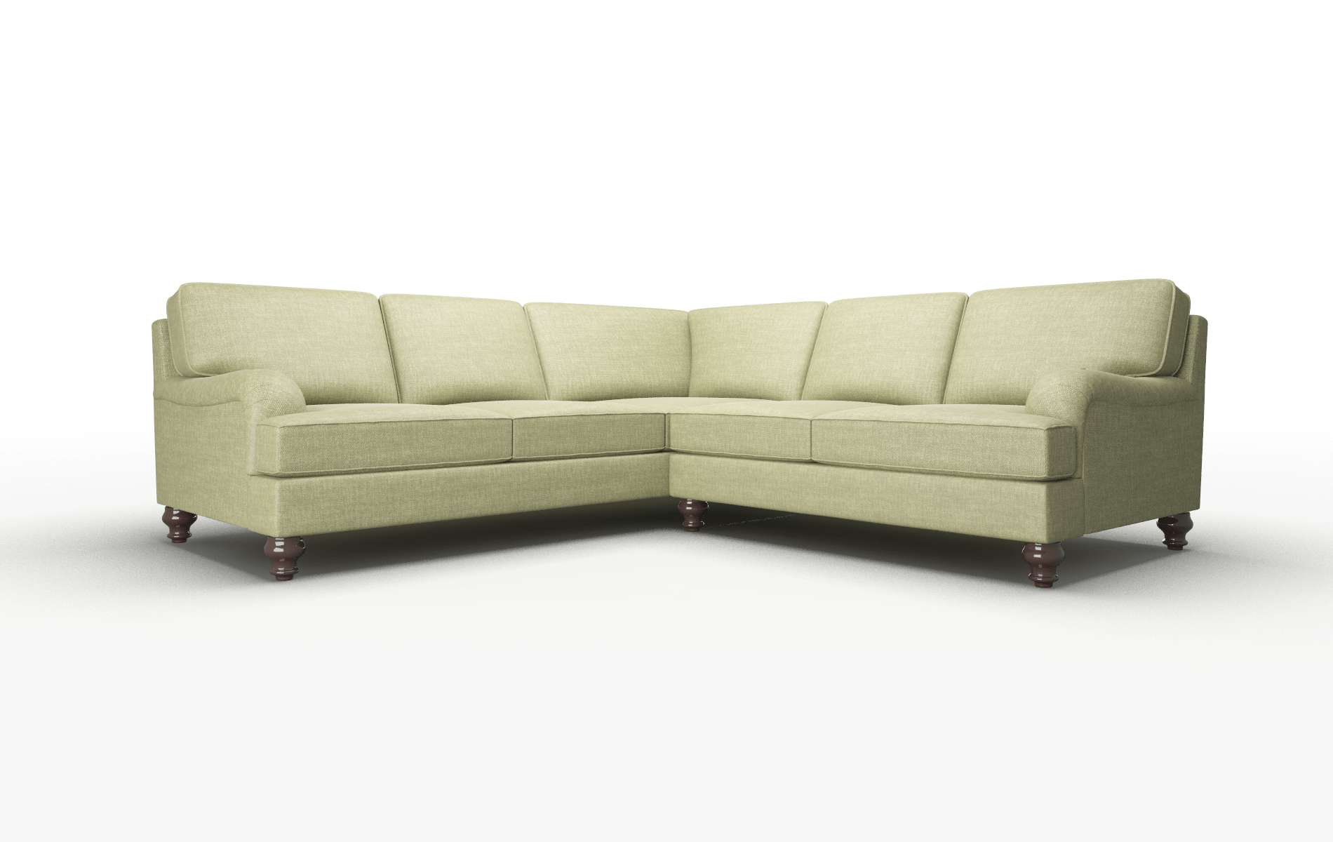 Hamilton Dream_d forest Sectional Espresso Legs  1