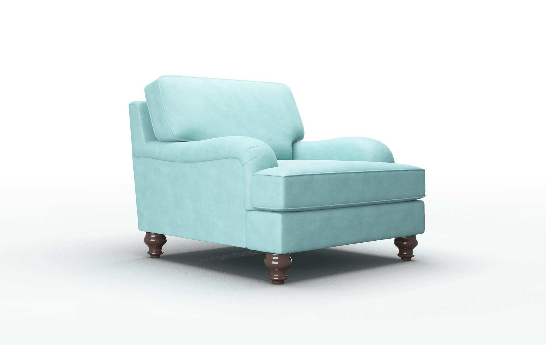 Hamilton Dream_d French_blue Chair espresso legs 2