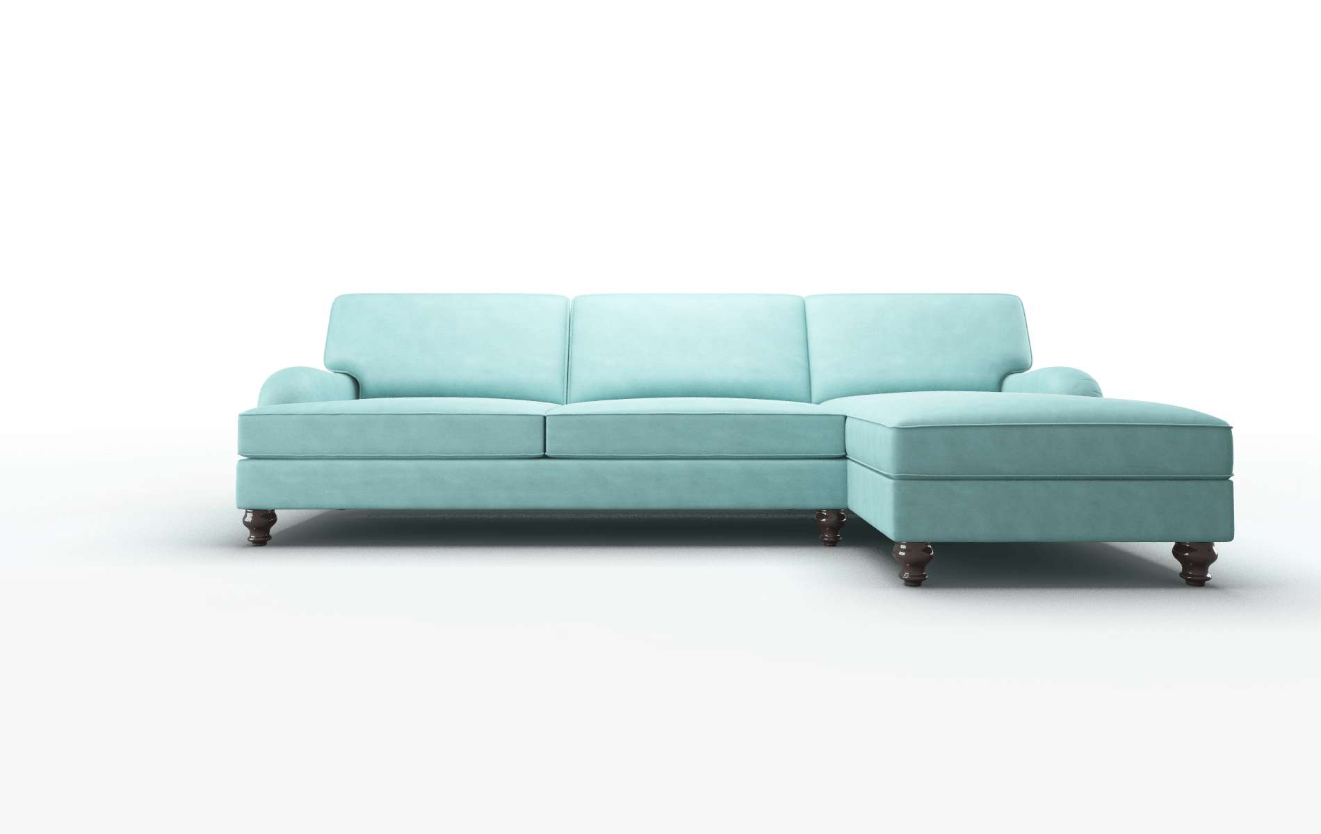 Hamilton Dream_d French_blue Panel espresso legs 1