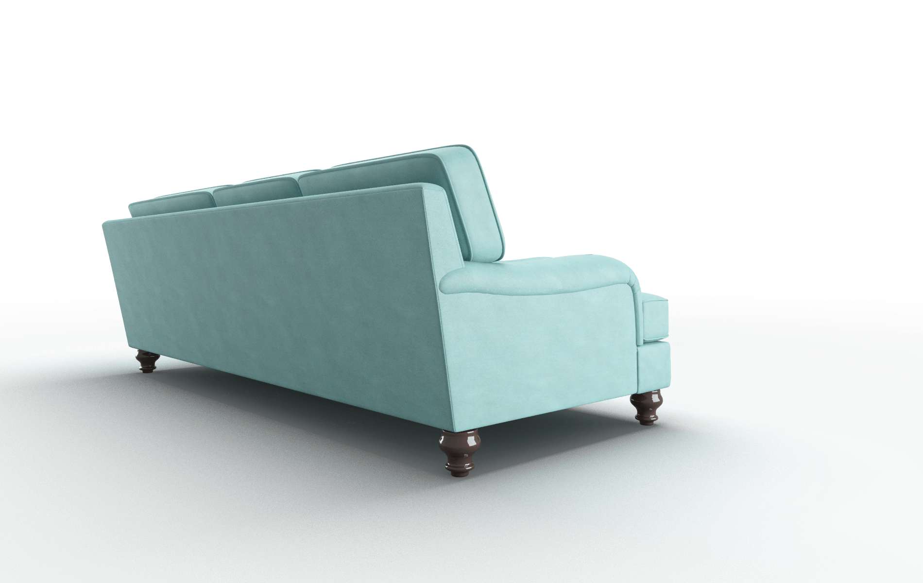 Hamilton Dream_d French_blue Sectional espresso legs 3