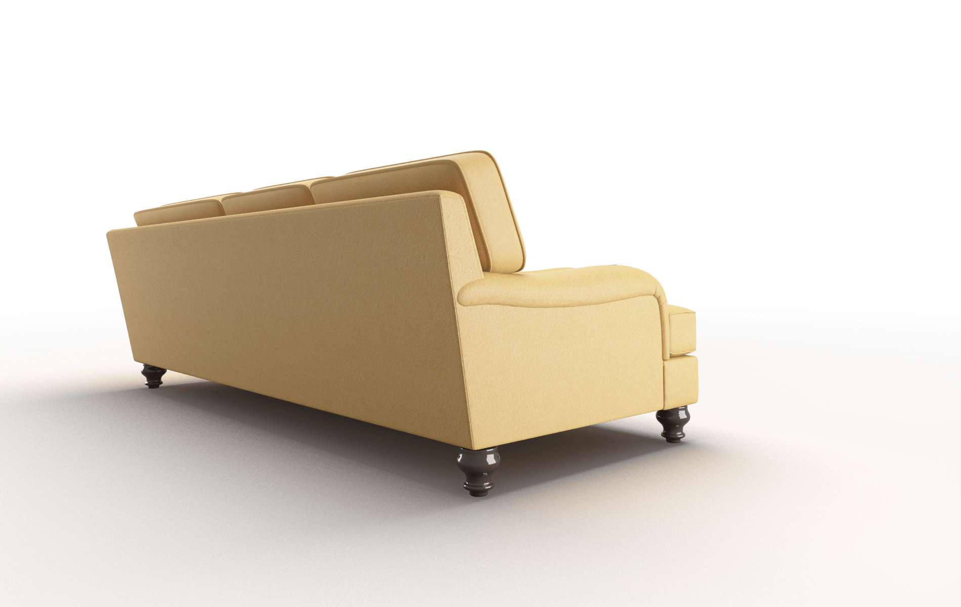 Hamilton Dream_d Sunflower Sectional espresso legs 3