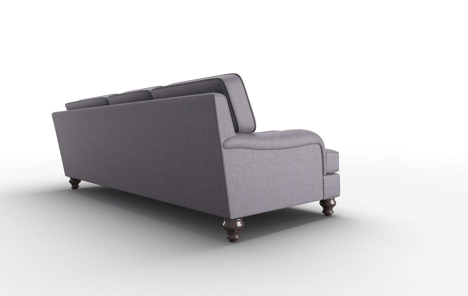 Hamilton Durham Ink Sectional espresso legs 3