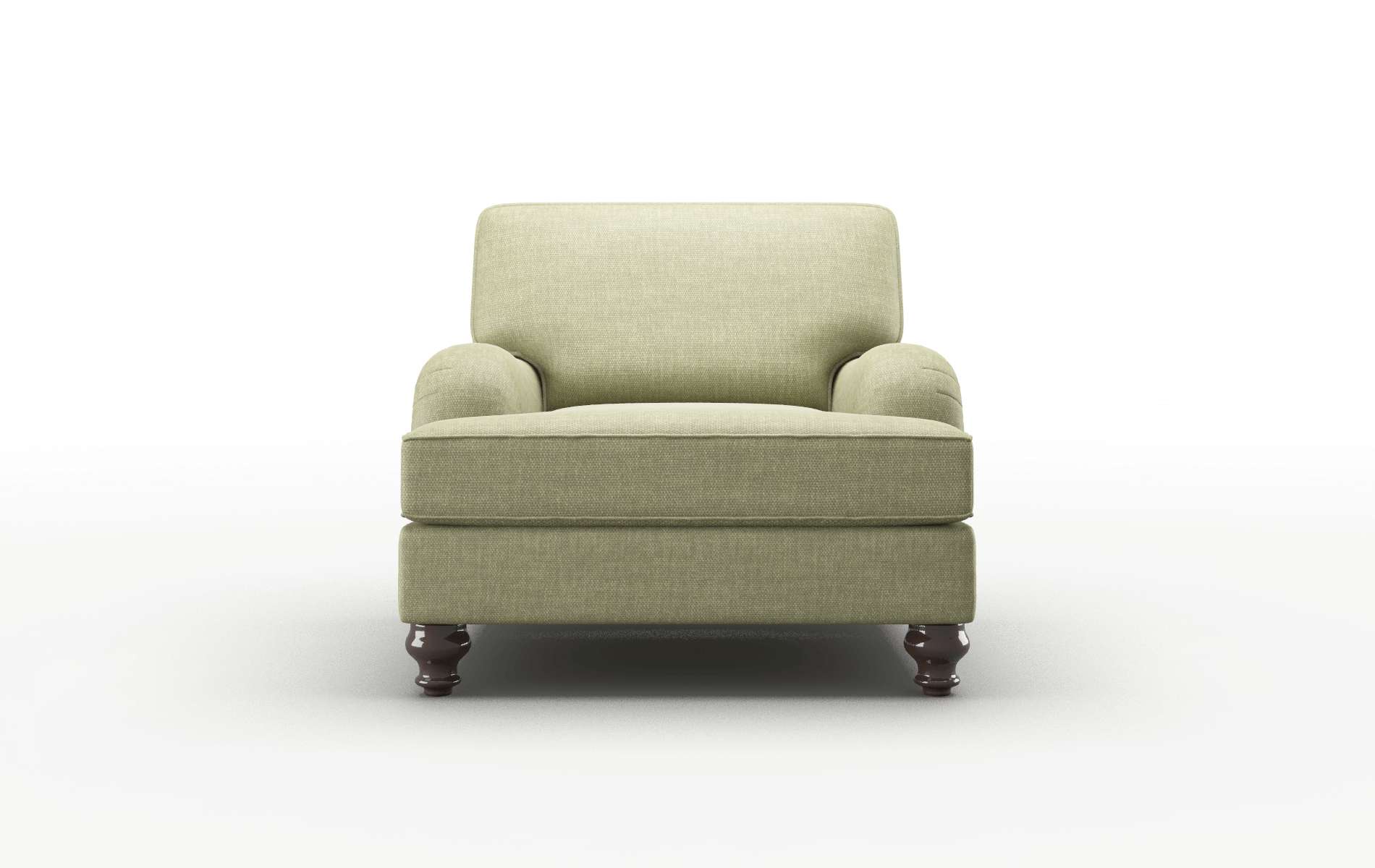 Hamilton Durham Lime Chair espresso legs 1