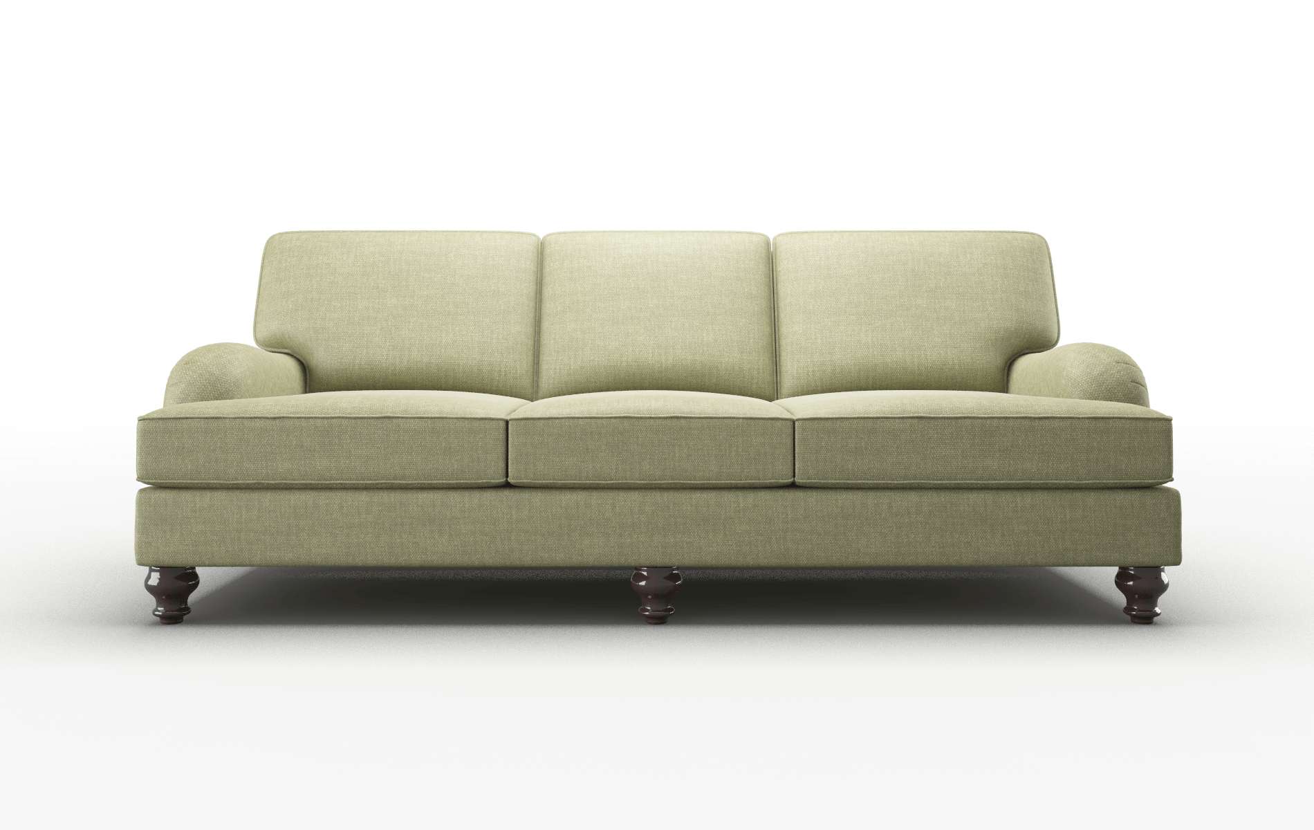 Hamilton Durham Lime Sofa espresso legs 1