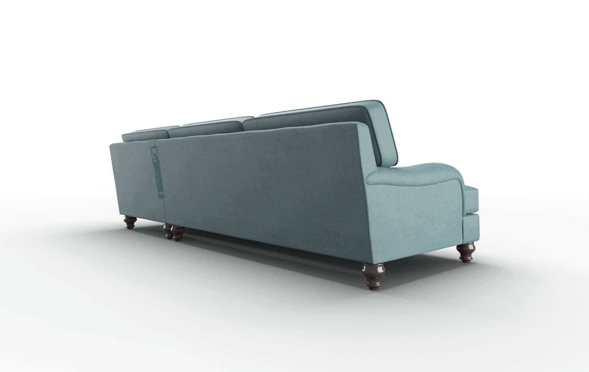 Hamilton Elliot Teal Panel espresso legs 5