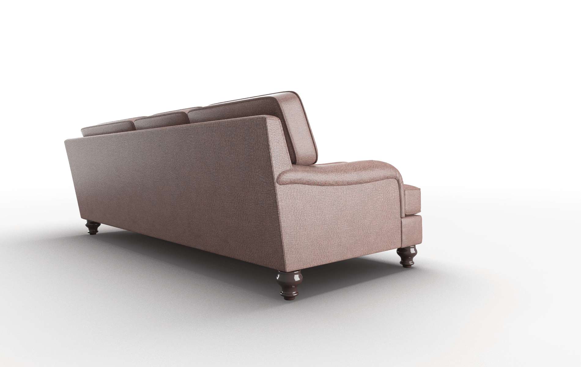 Hamilton Ford Brown Sectional espresso legs 3