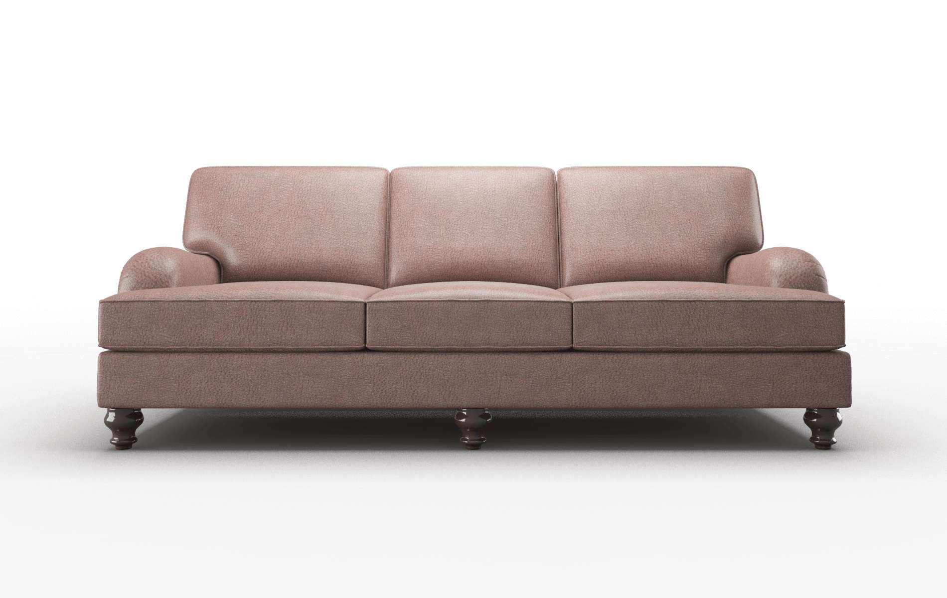 Hamilton Ford Brown Sofa espresso legs 1