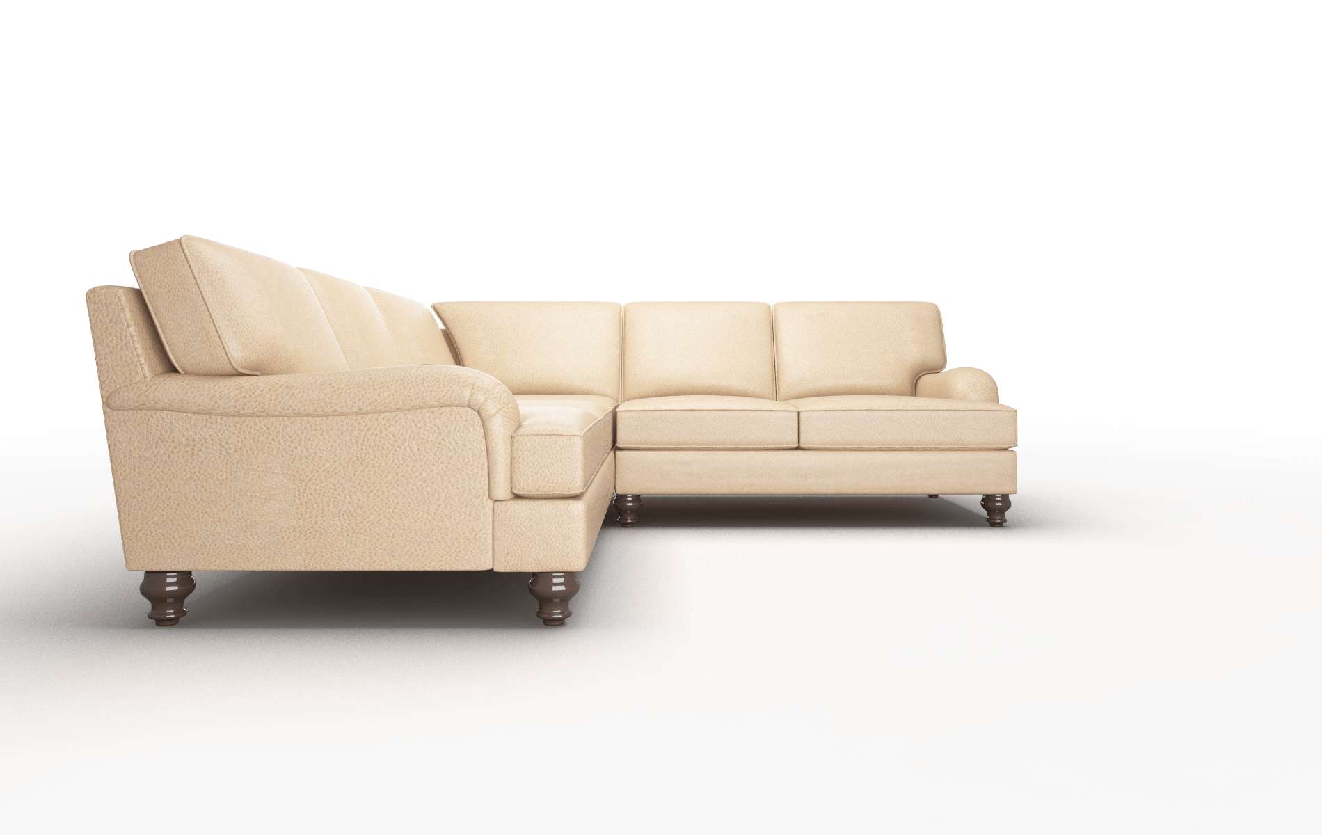 Hamilton Ford Dune Sectional espresso legs 2
