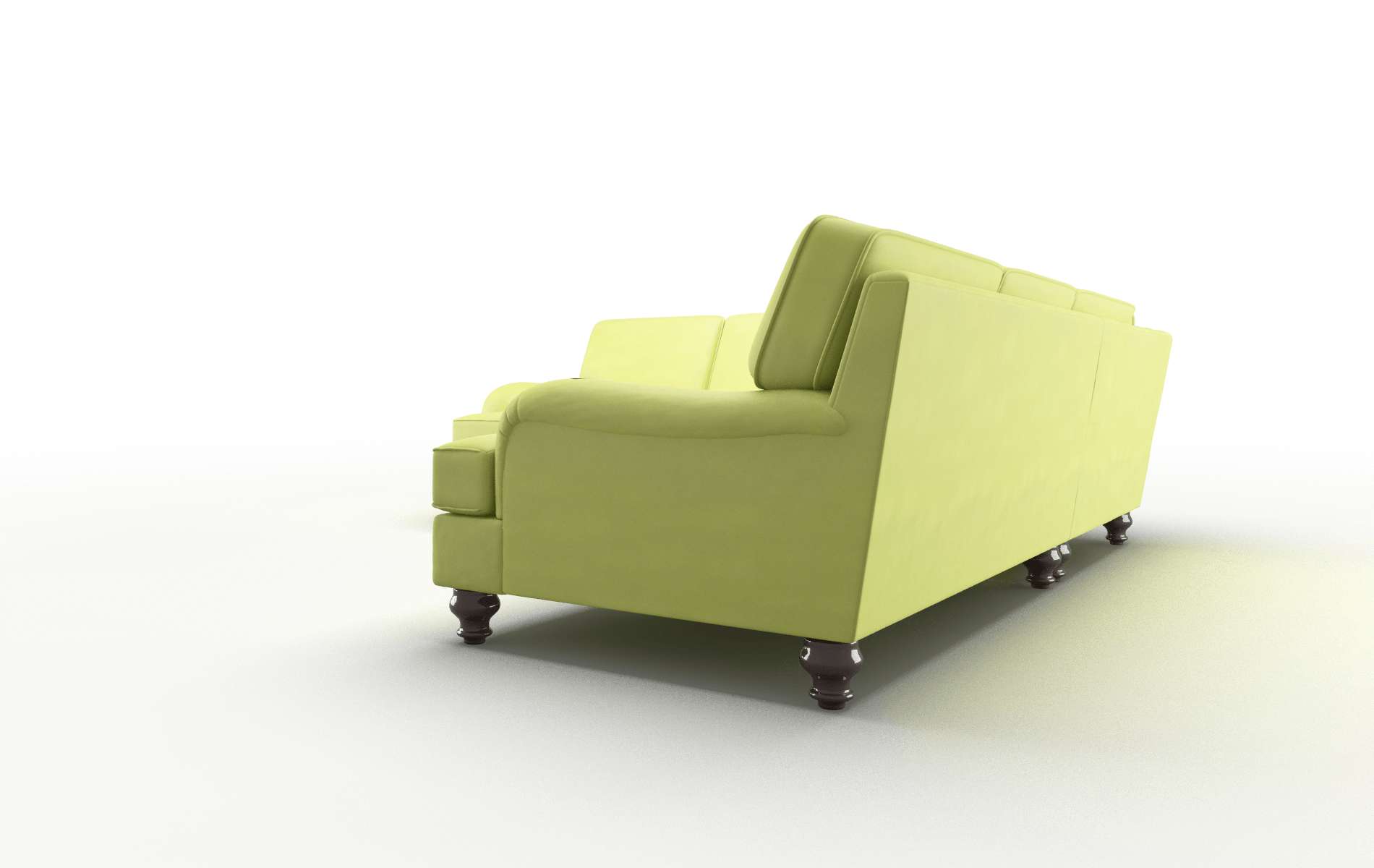 Hamilton Hathaway Apple Sectional espresso legs 4