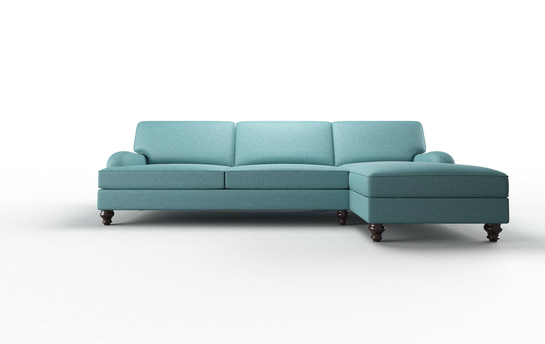 Hamilton Hepburn_hrp Emerald Panel espresso legs 1