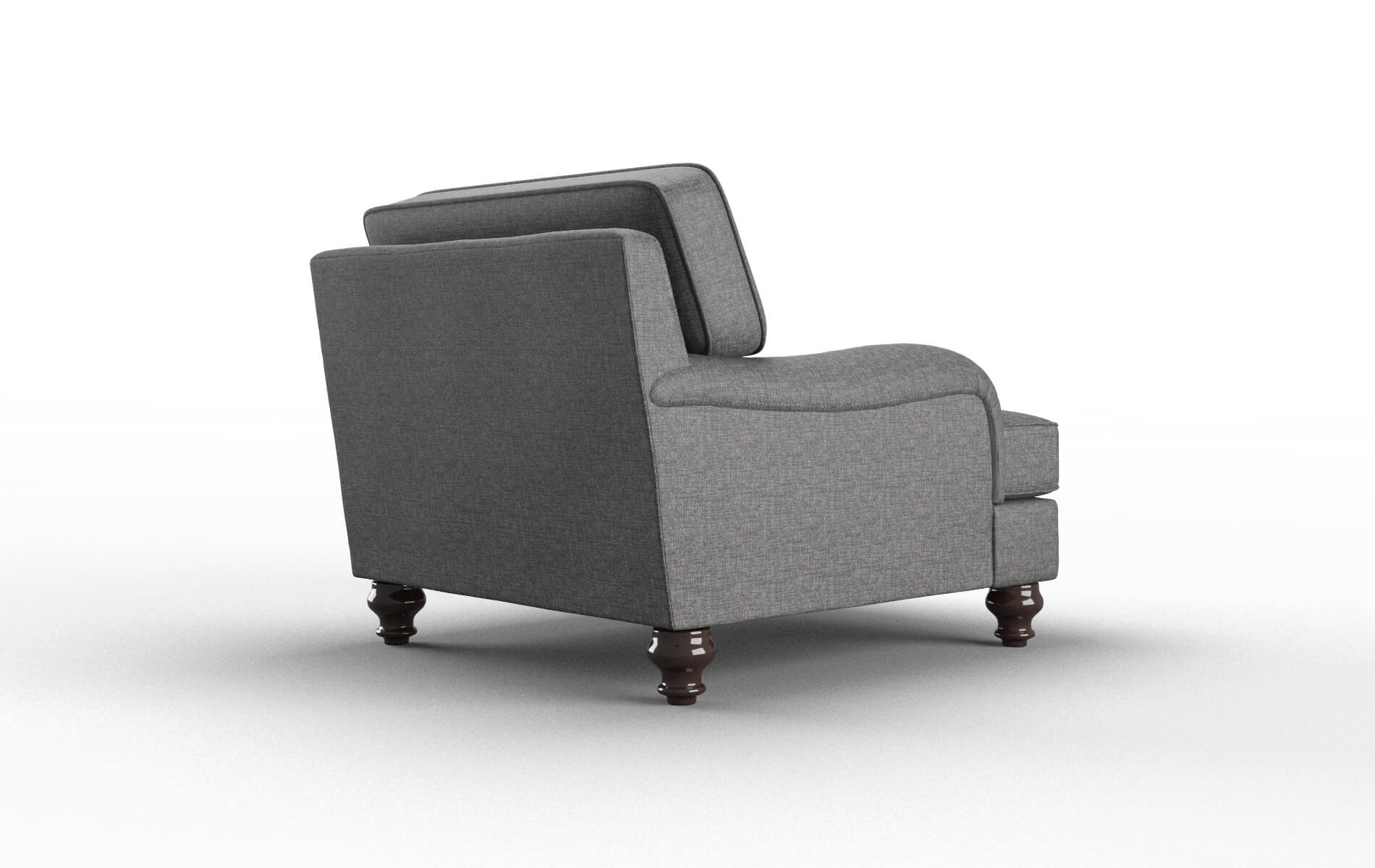 Hamilton Insight Charcoal Chair espresso legs 5