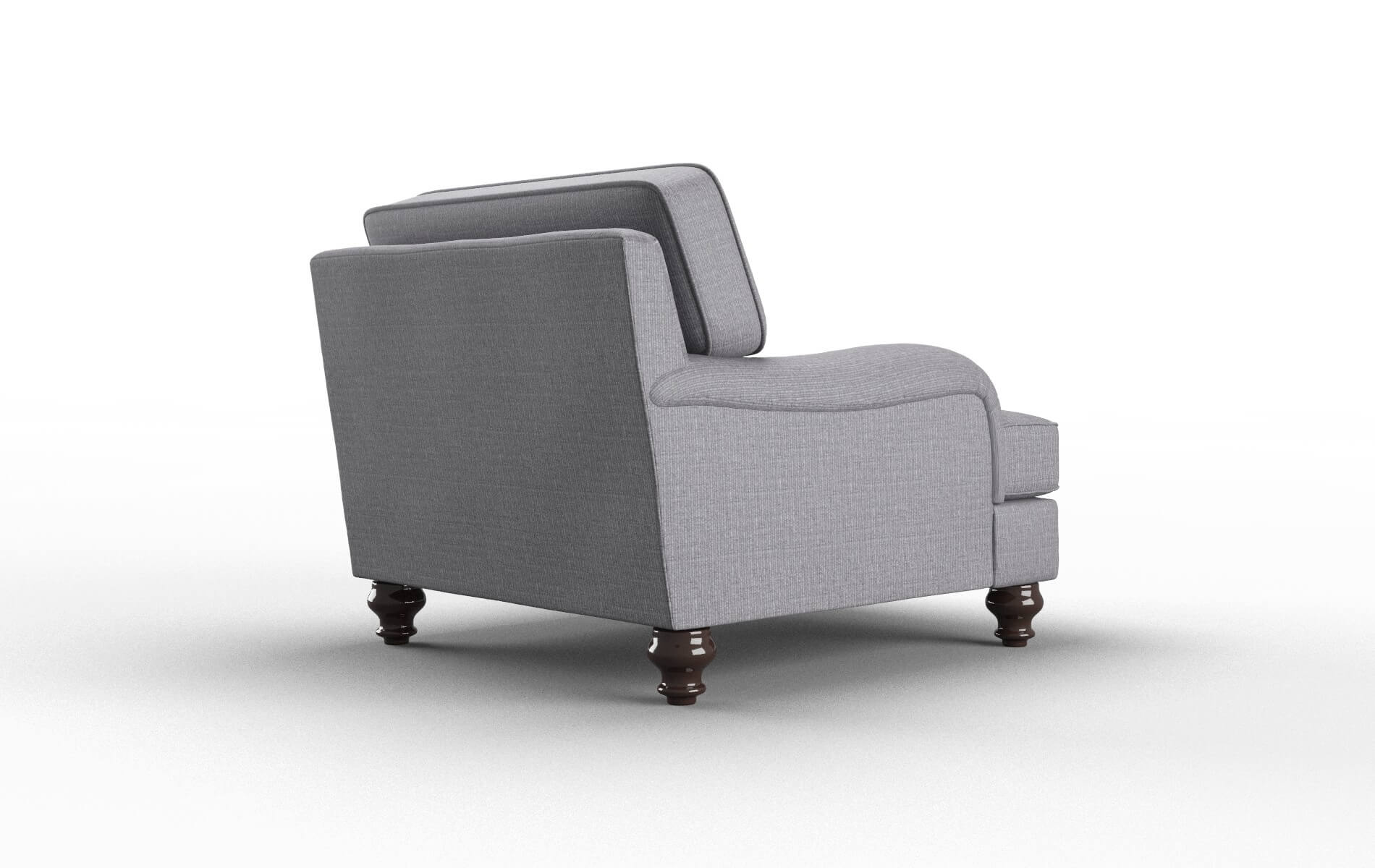 Hamilton Insight Denim Chair espresso legs 5