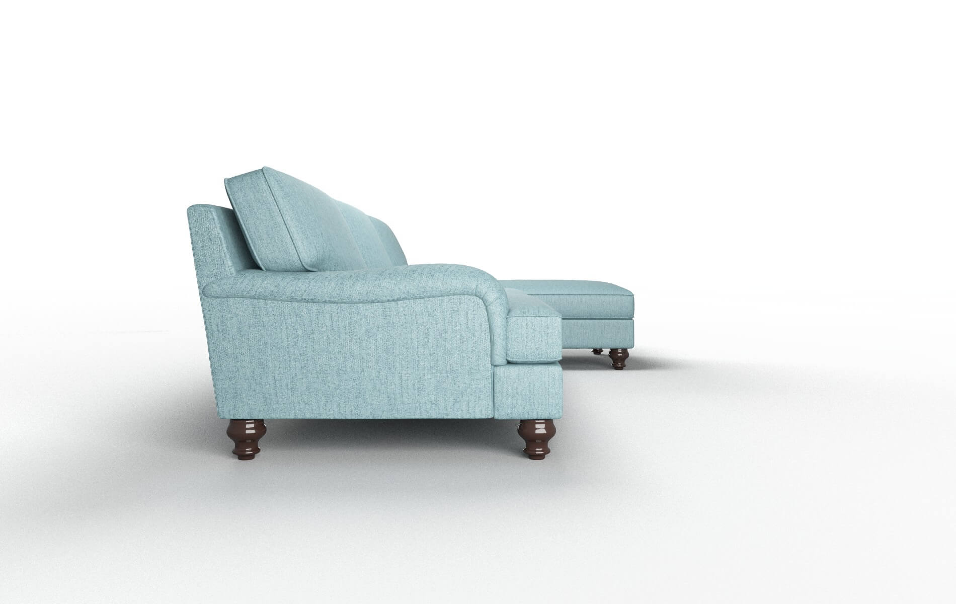 Hamilton Insight Peacock Panel espresso legs 3