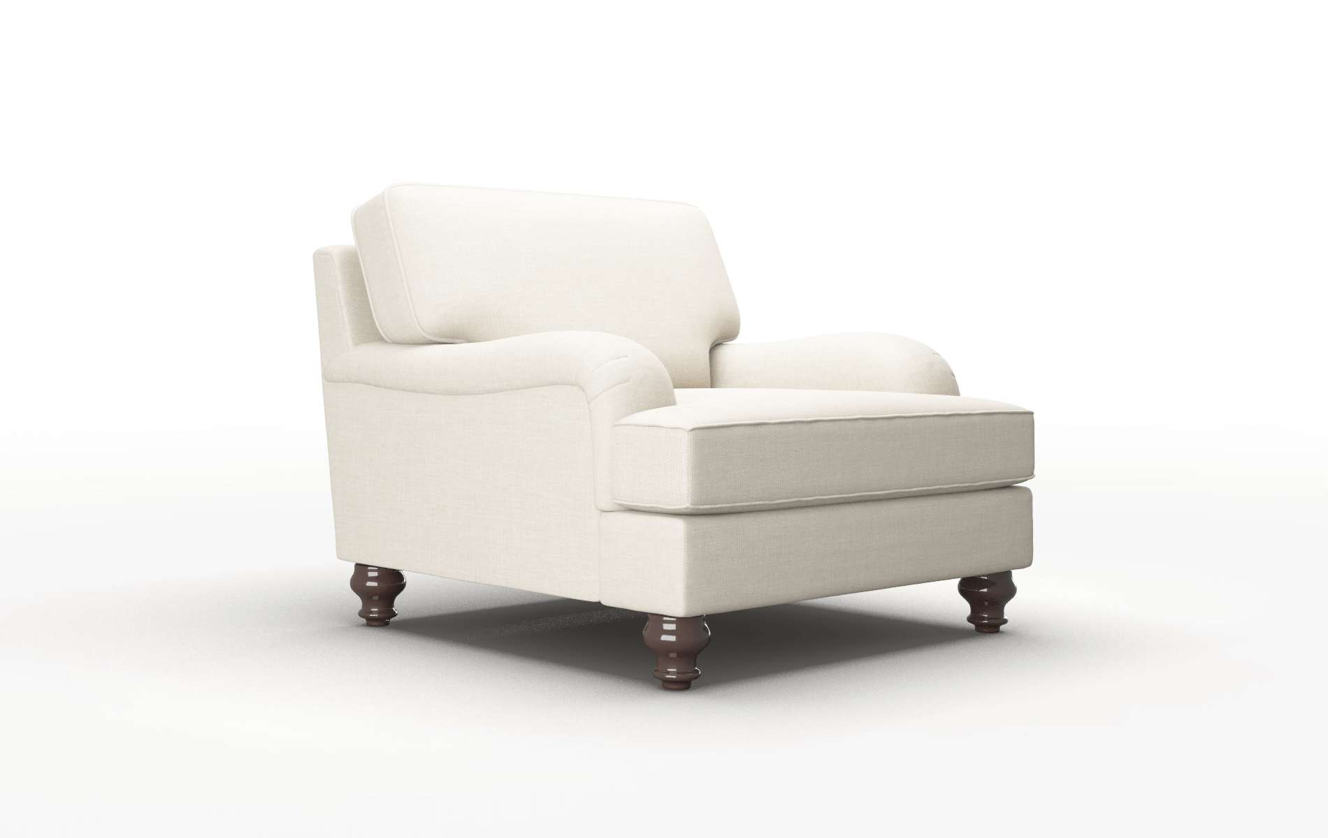 Hamilton Keylargo Almond Chair espresso legs 2