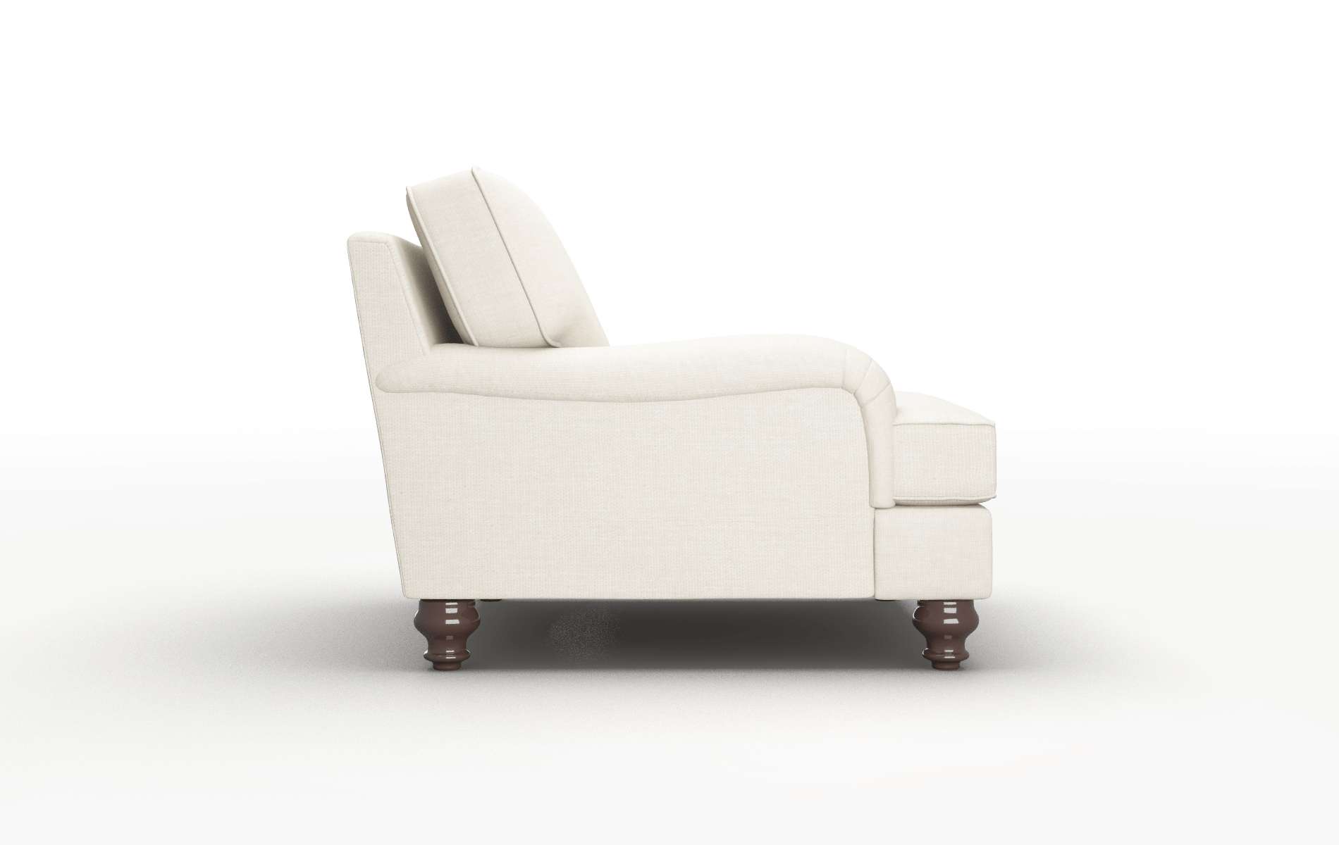 Hamilton Keylargo Almond Chair espresso legs 3