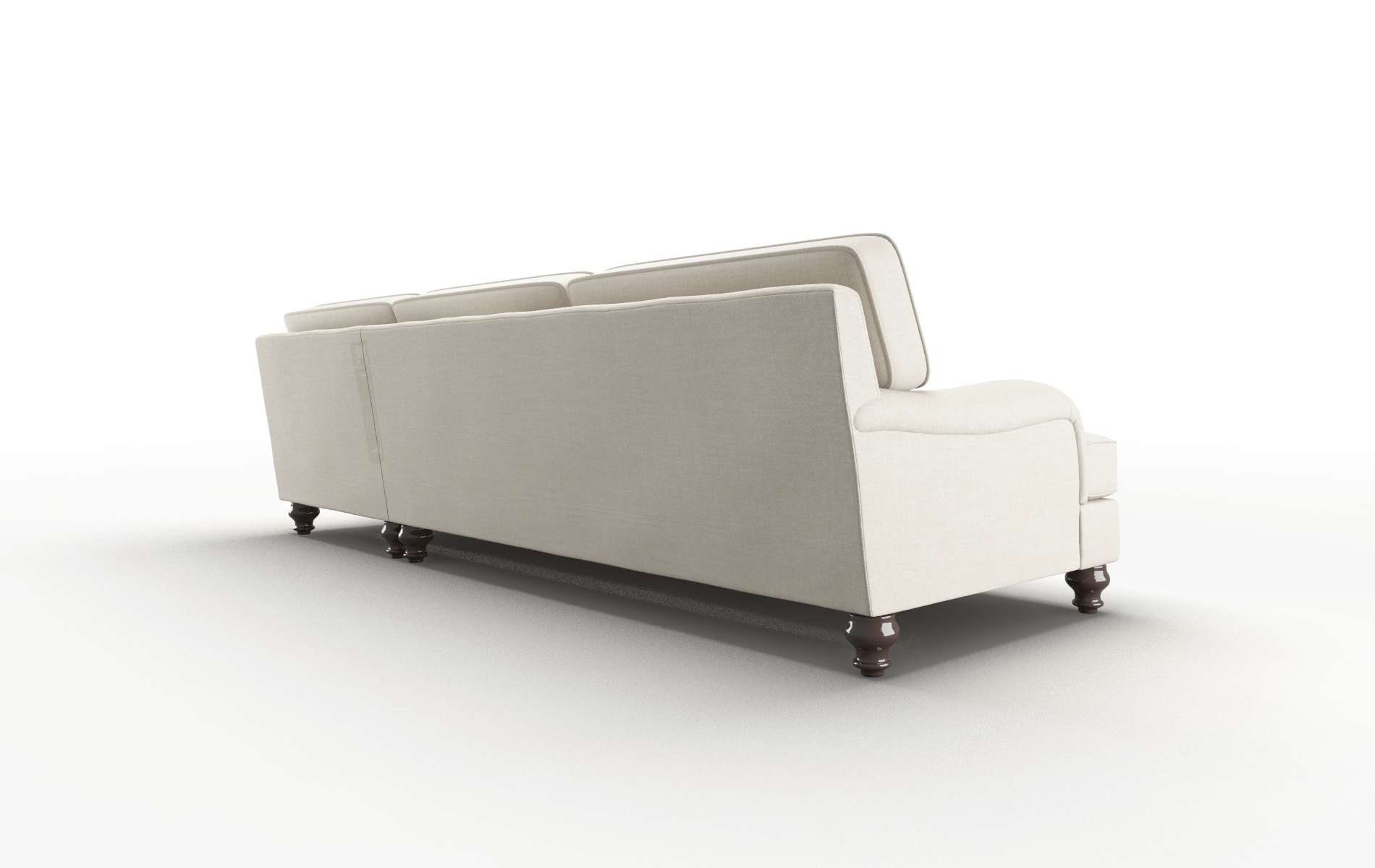 Hamilton Keylargo Almond Panel espresso legs 5