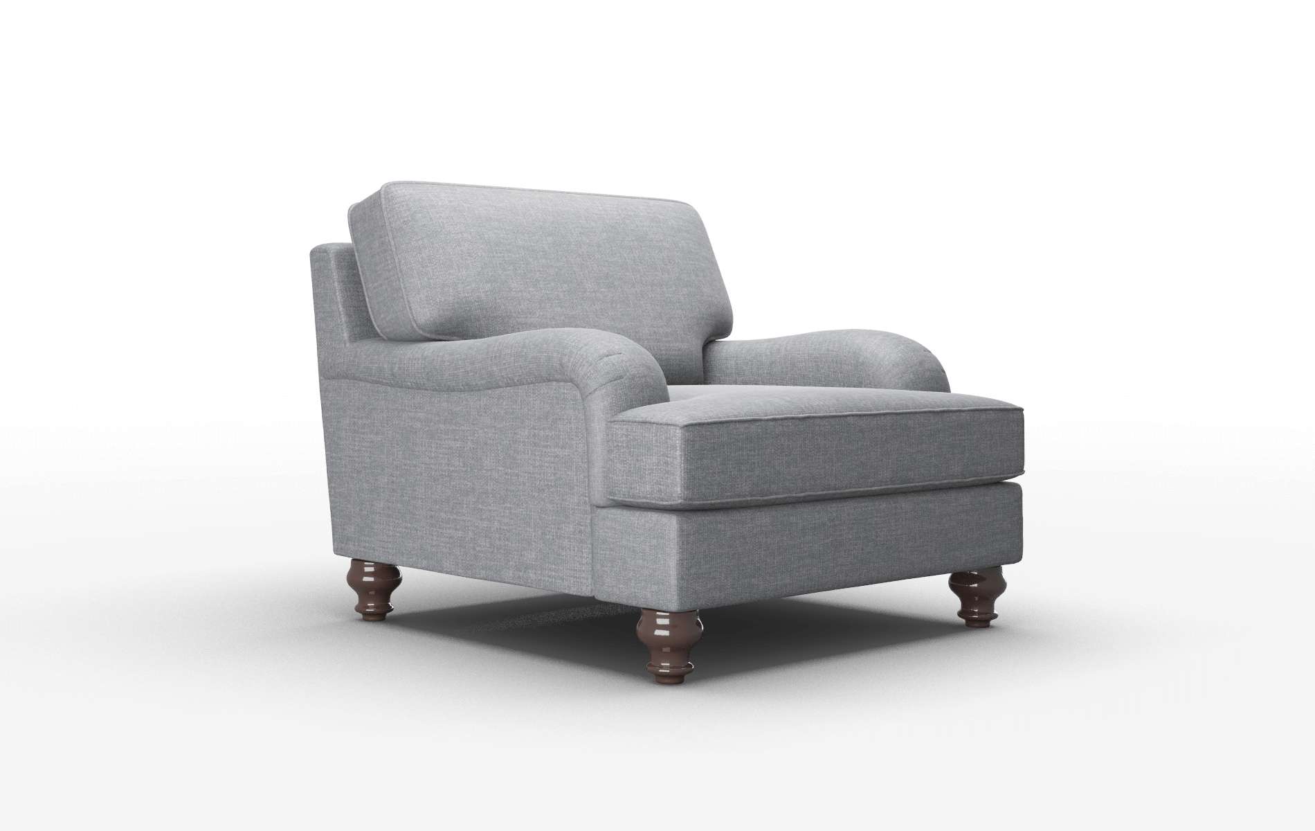 Hamilton Keylargo Graphite Chair espresso legs 2