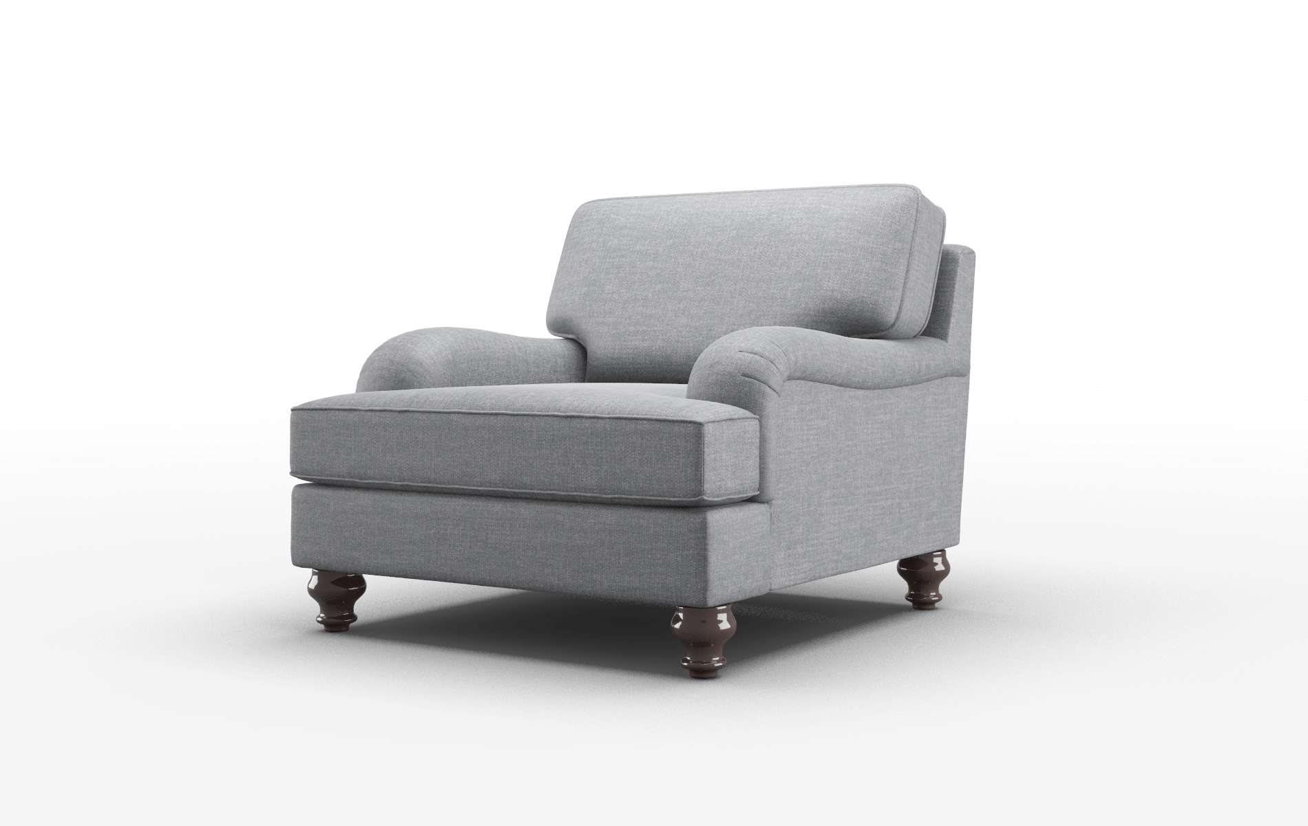 Hamilton Keylargo Graphite Chair espresso legs 4