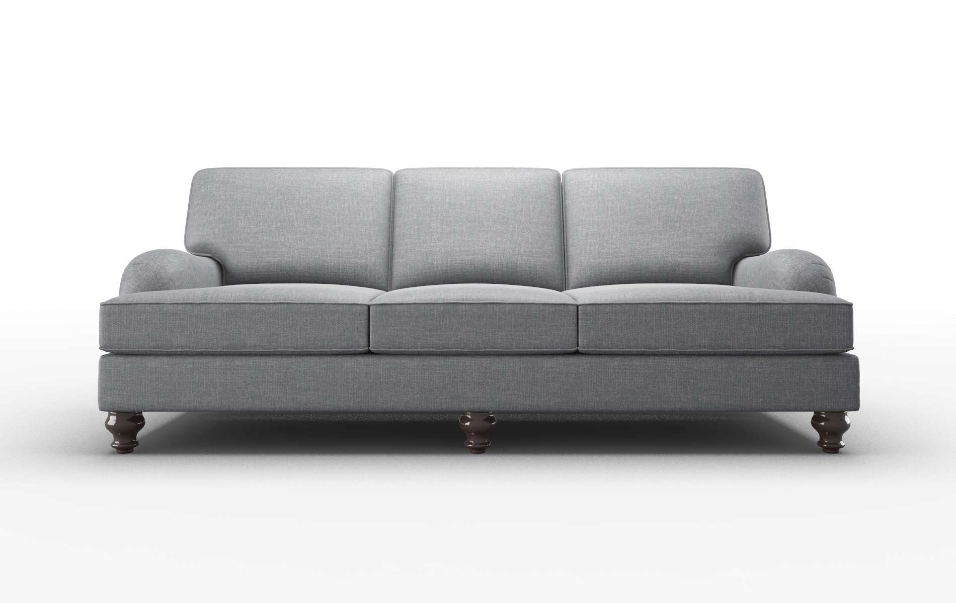 Hamilton Keylargo Graphite Sofa espresso legs 1