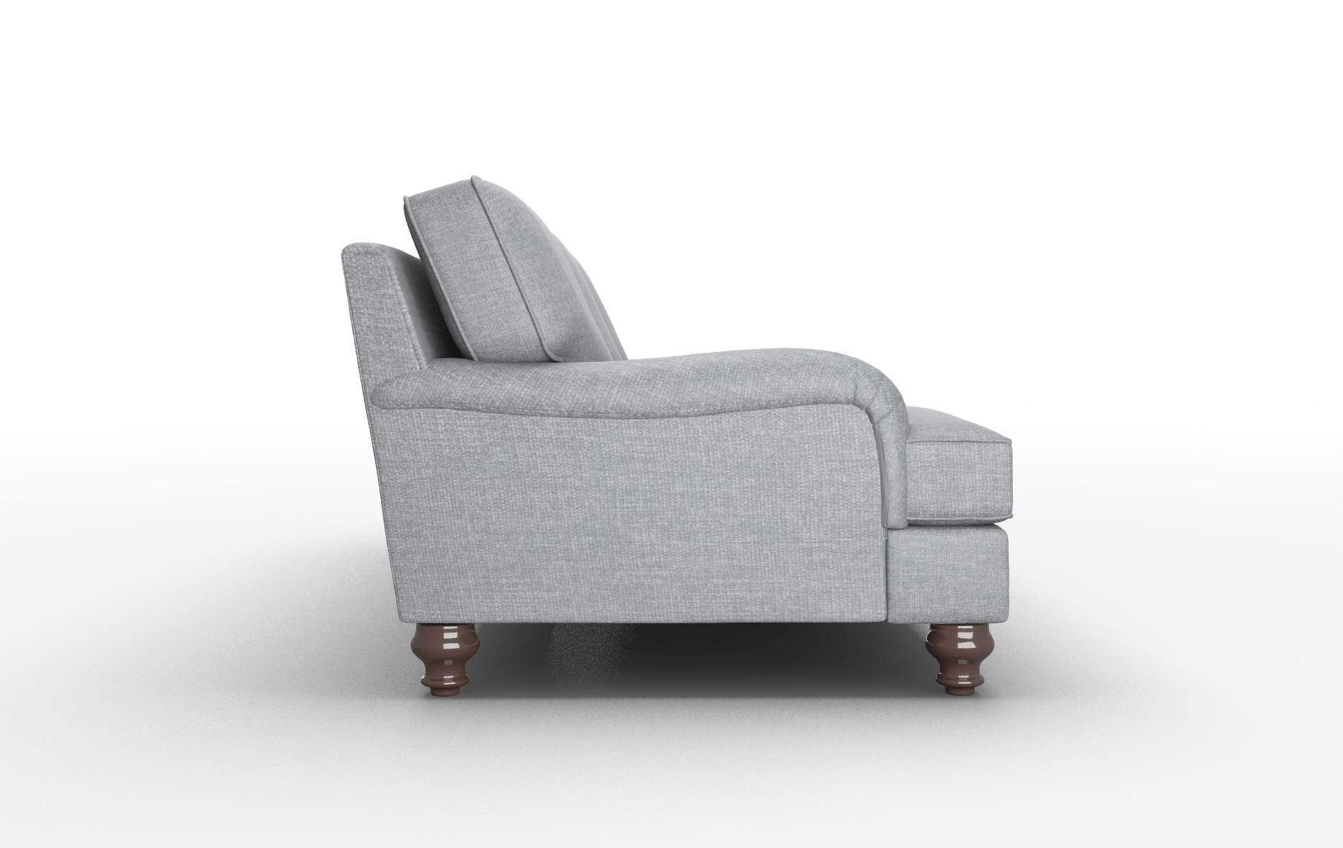 Hamilton Keylargo Graphite Sofa espresso legs 3