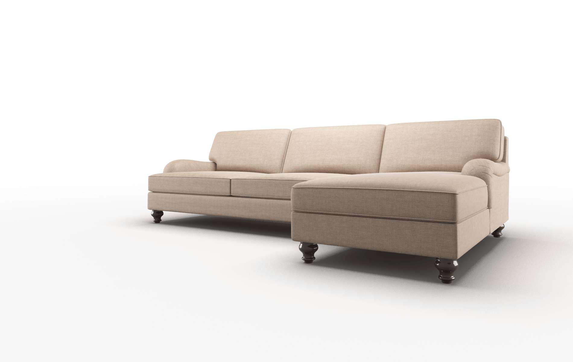 Hamilton Keylargo Mink Panel espresso legs 4