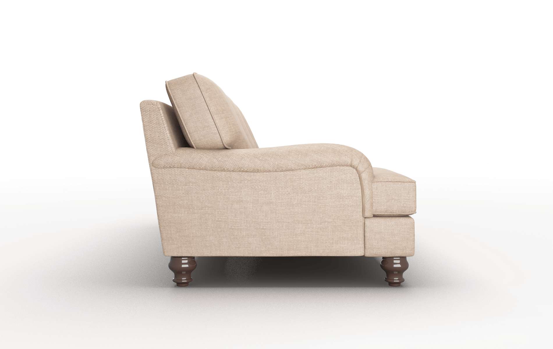 Hamilton Keylargo Mink Sofa espresso legs 3
