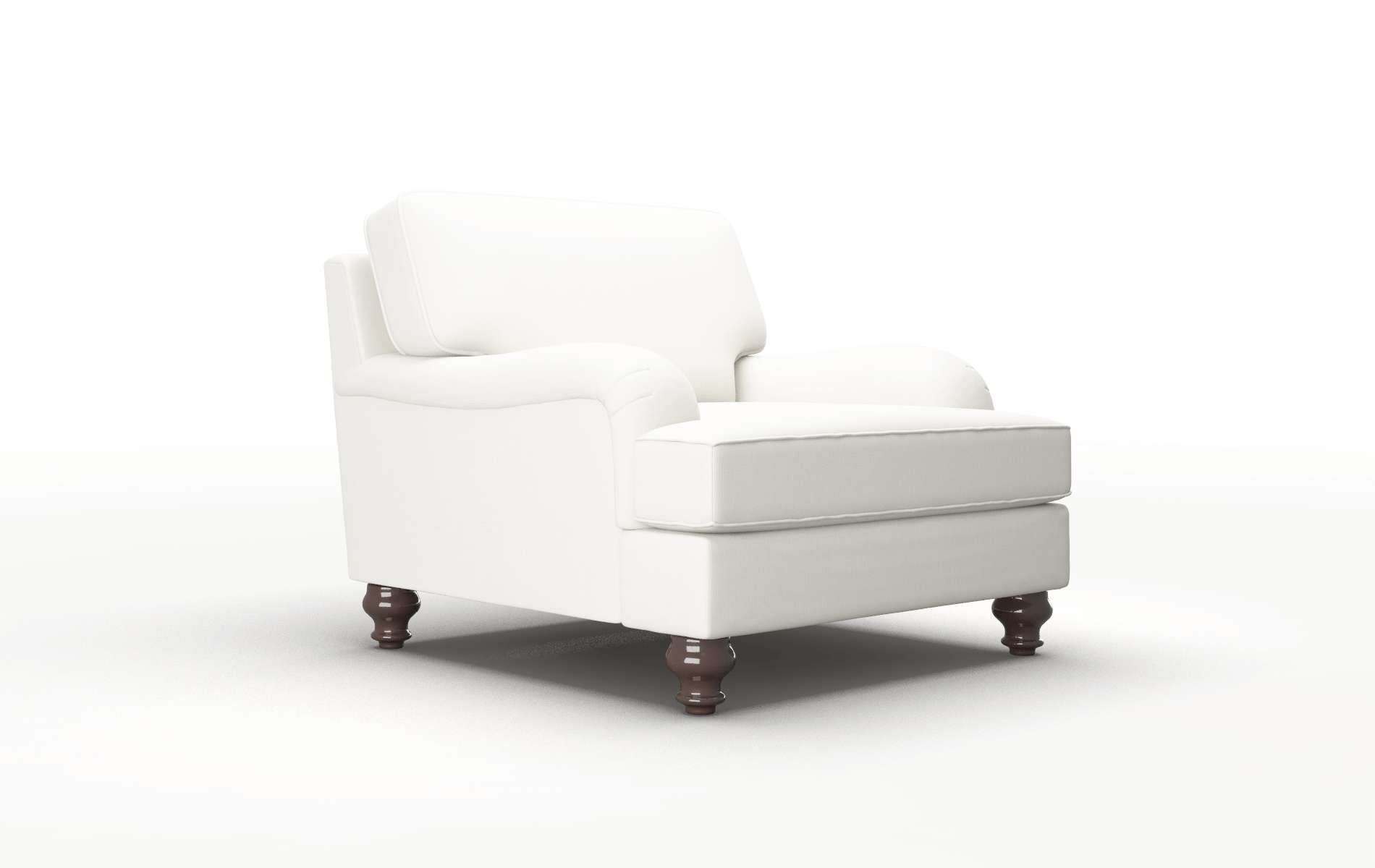 Hamilton Keylargo Oatmeal Chair espresso legs 2