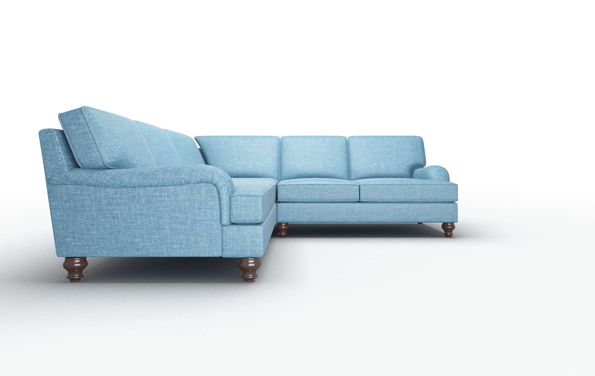 Hamilton Keylargo Ocean Sectional espresso legs 2