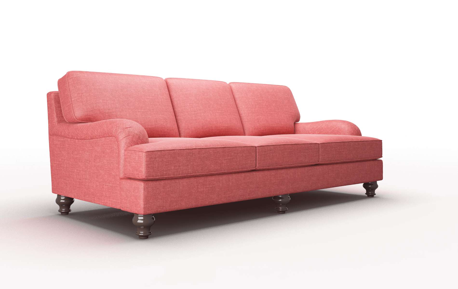 Hamilton Keylargo Ruby Sofa espresso legs 2