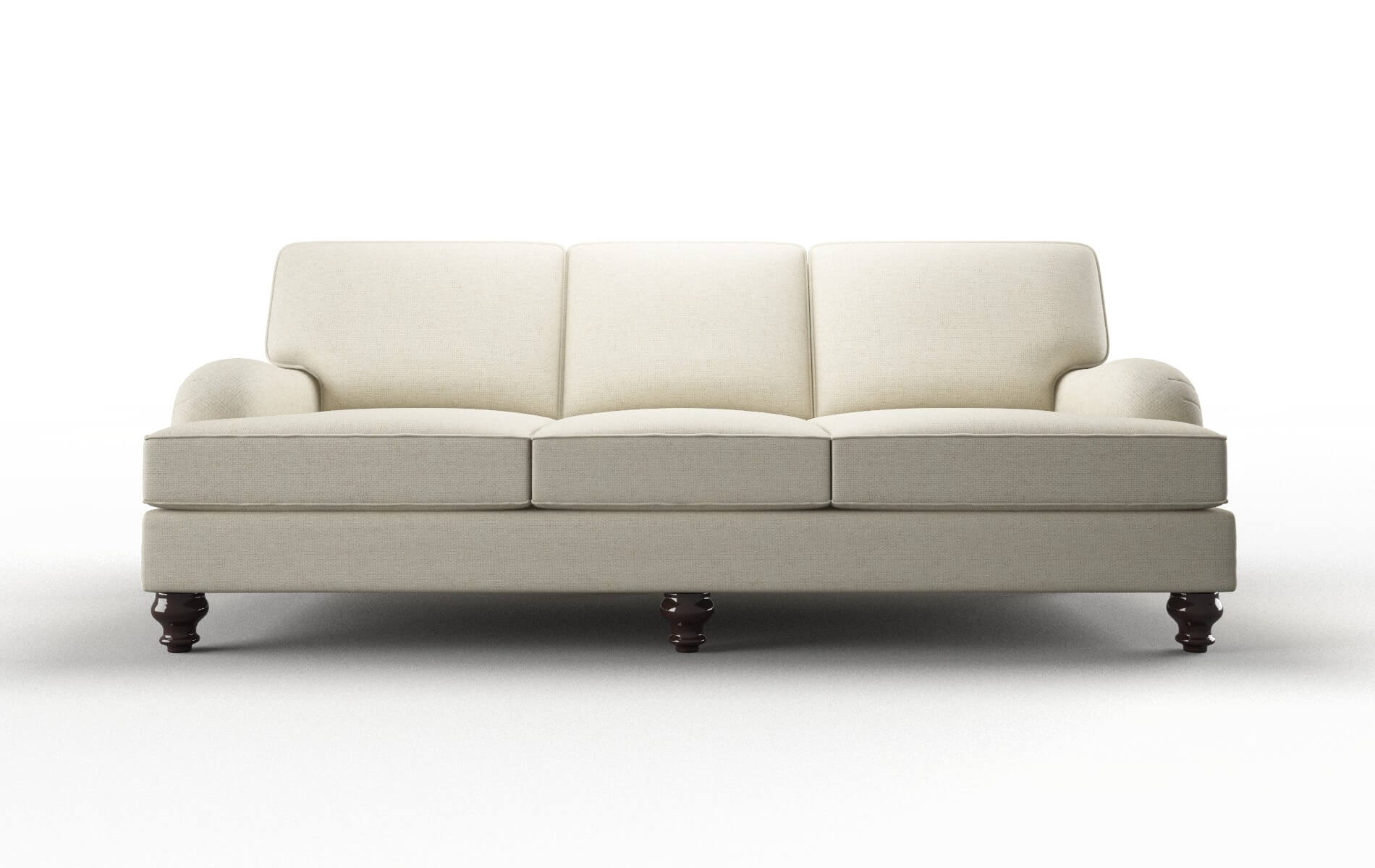 Hamilton Lana Sand Sofa espresso legs 1