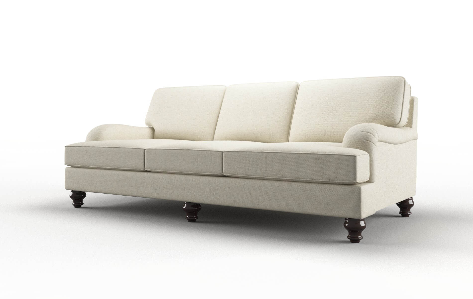 Hamilton Lana Sand Sofa espresso legs 4