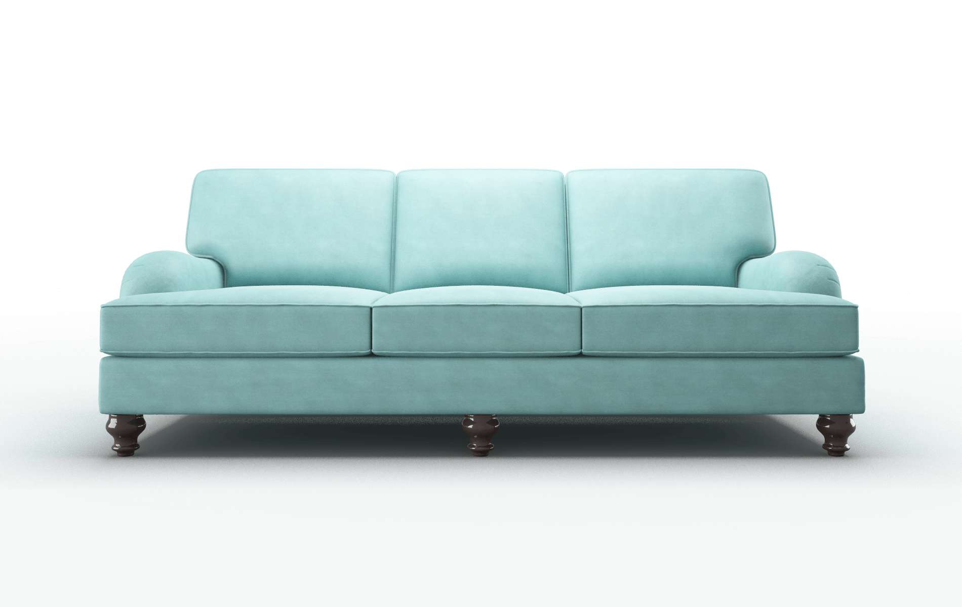 Hamilton Leslie Caribbean Sofa espresso legs 1