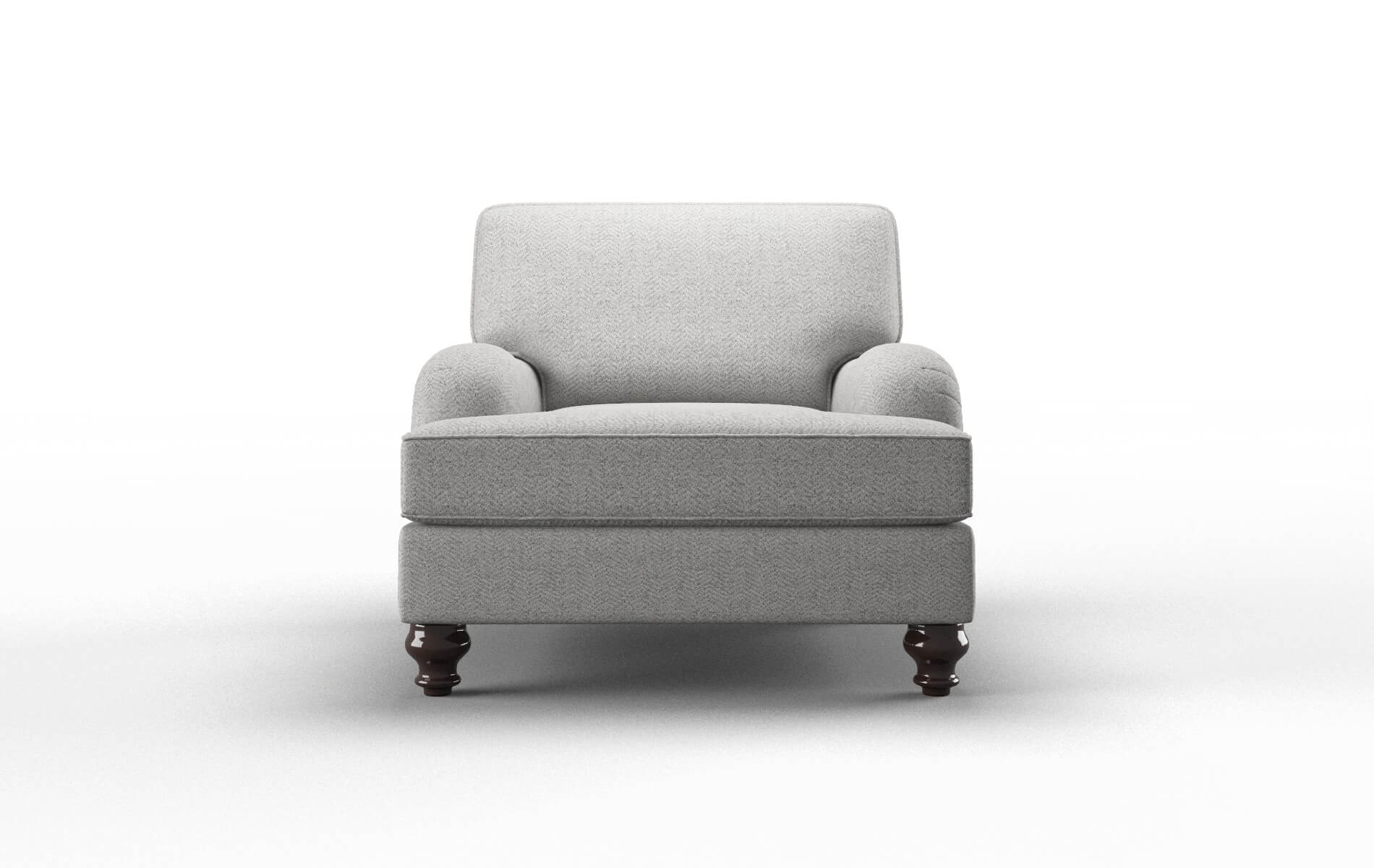 Hamilton Malibu Dove Chair espresso legs 1