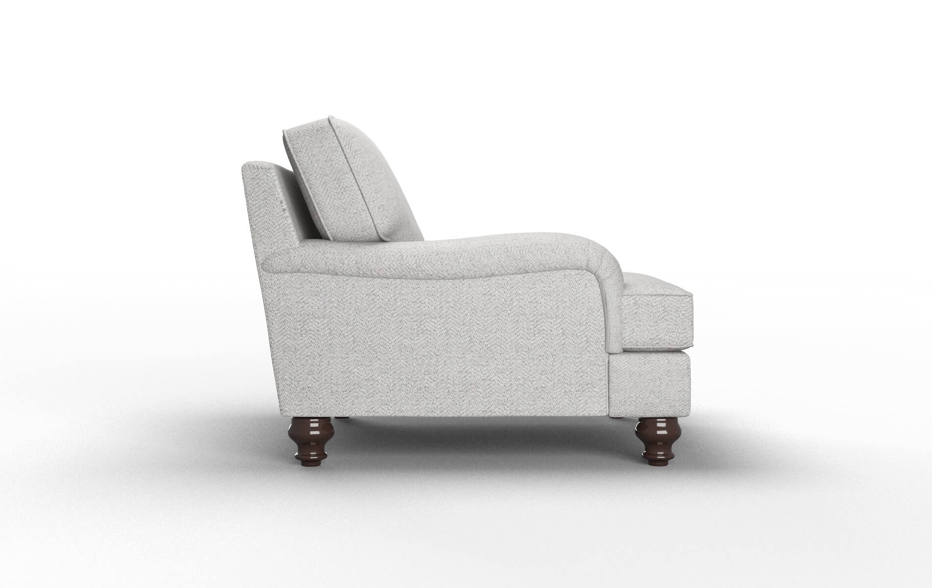 Hamilton Malibu Dove Chair espresso legs 3