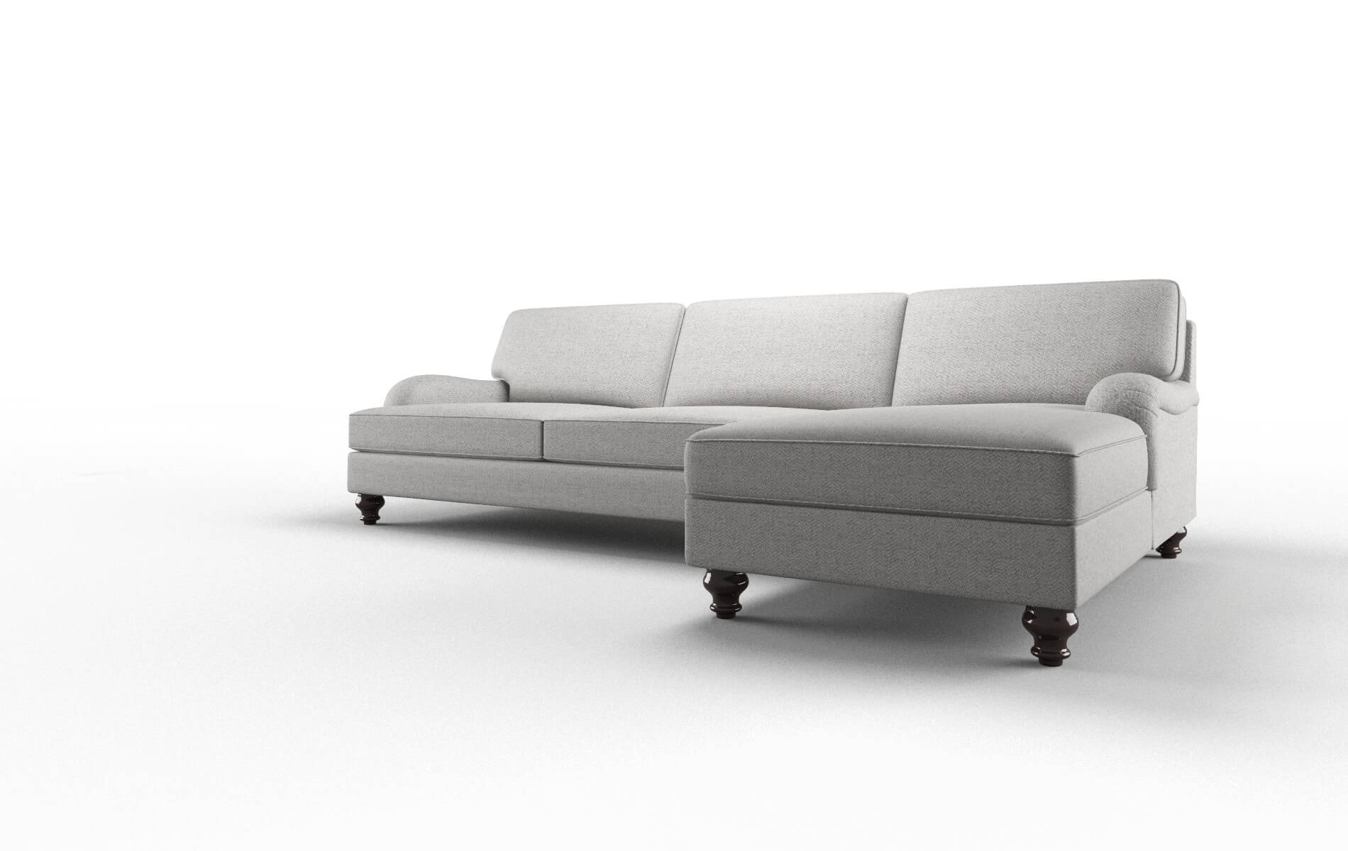 Hamilton Malibu Dove Panel espresso legs 4