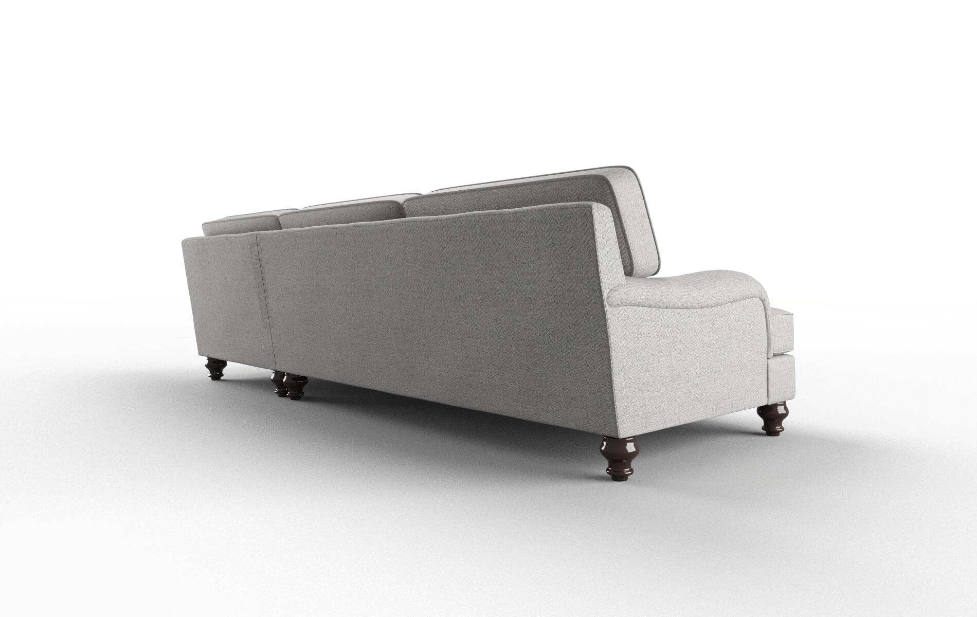 Hamilton Malibu Dove Panel espresso legs 5