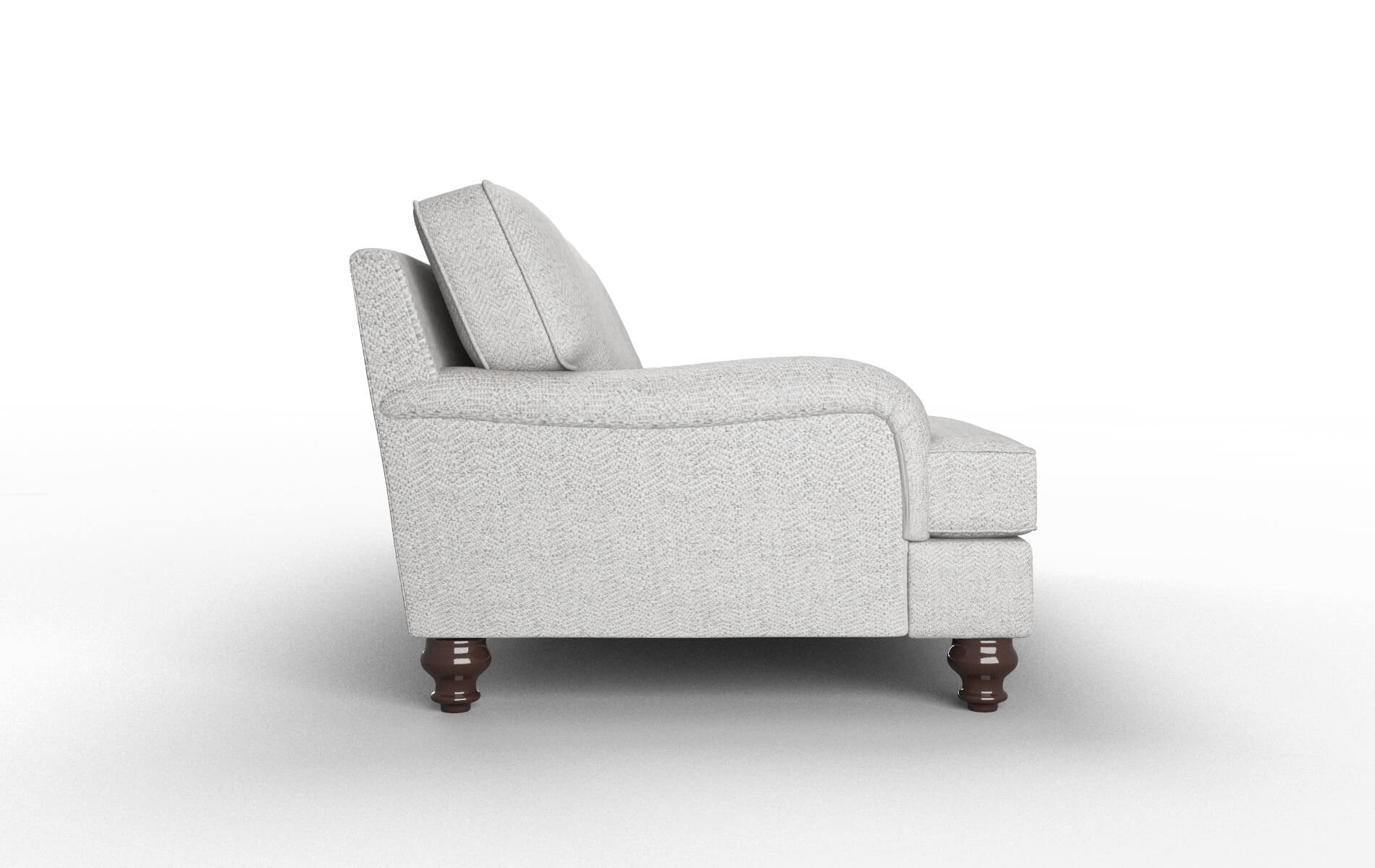 Hamilton Malibu Dove Sofa espresso legs 3