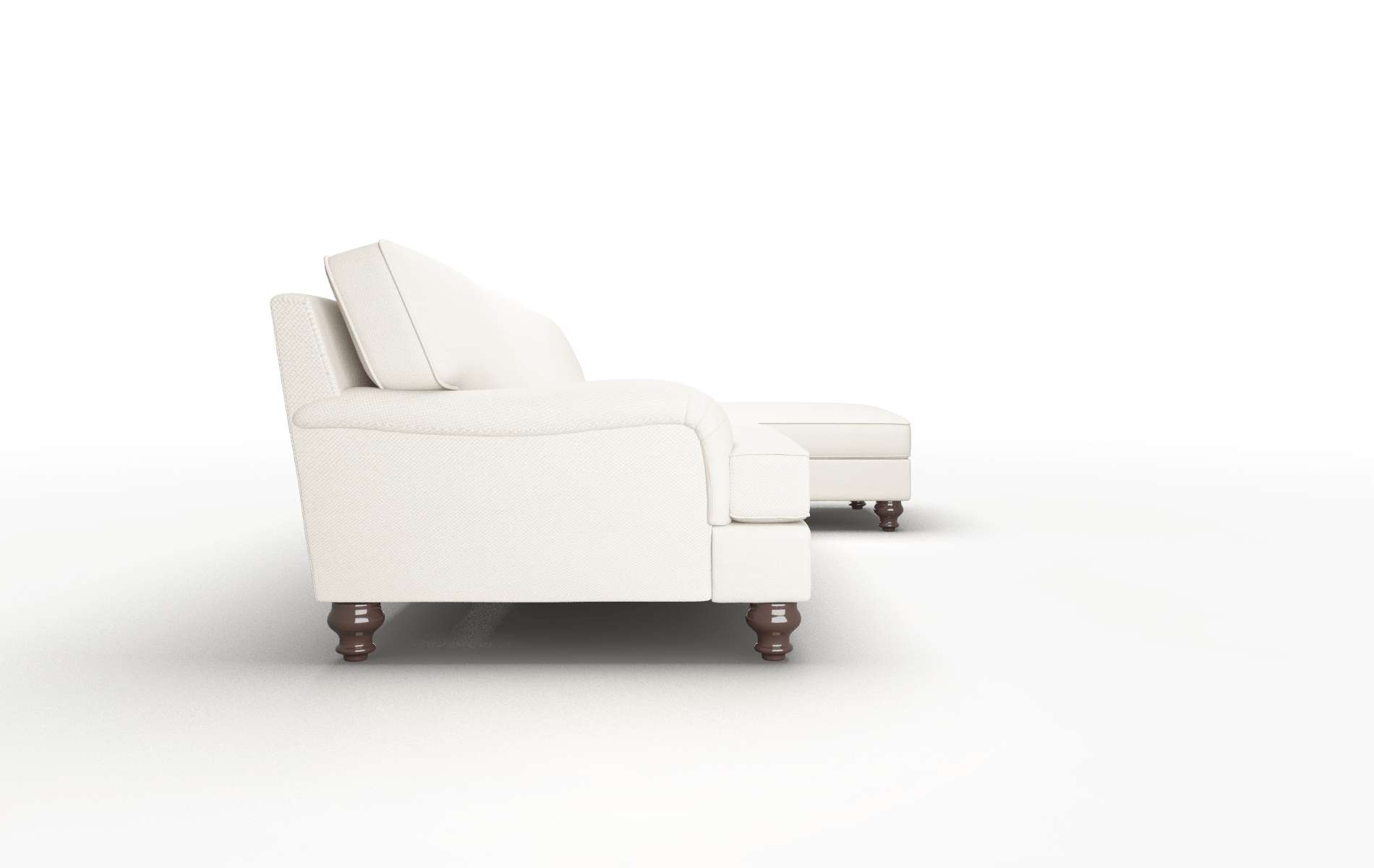 Hamilton Malibu Linen Panel espresso legs 3