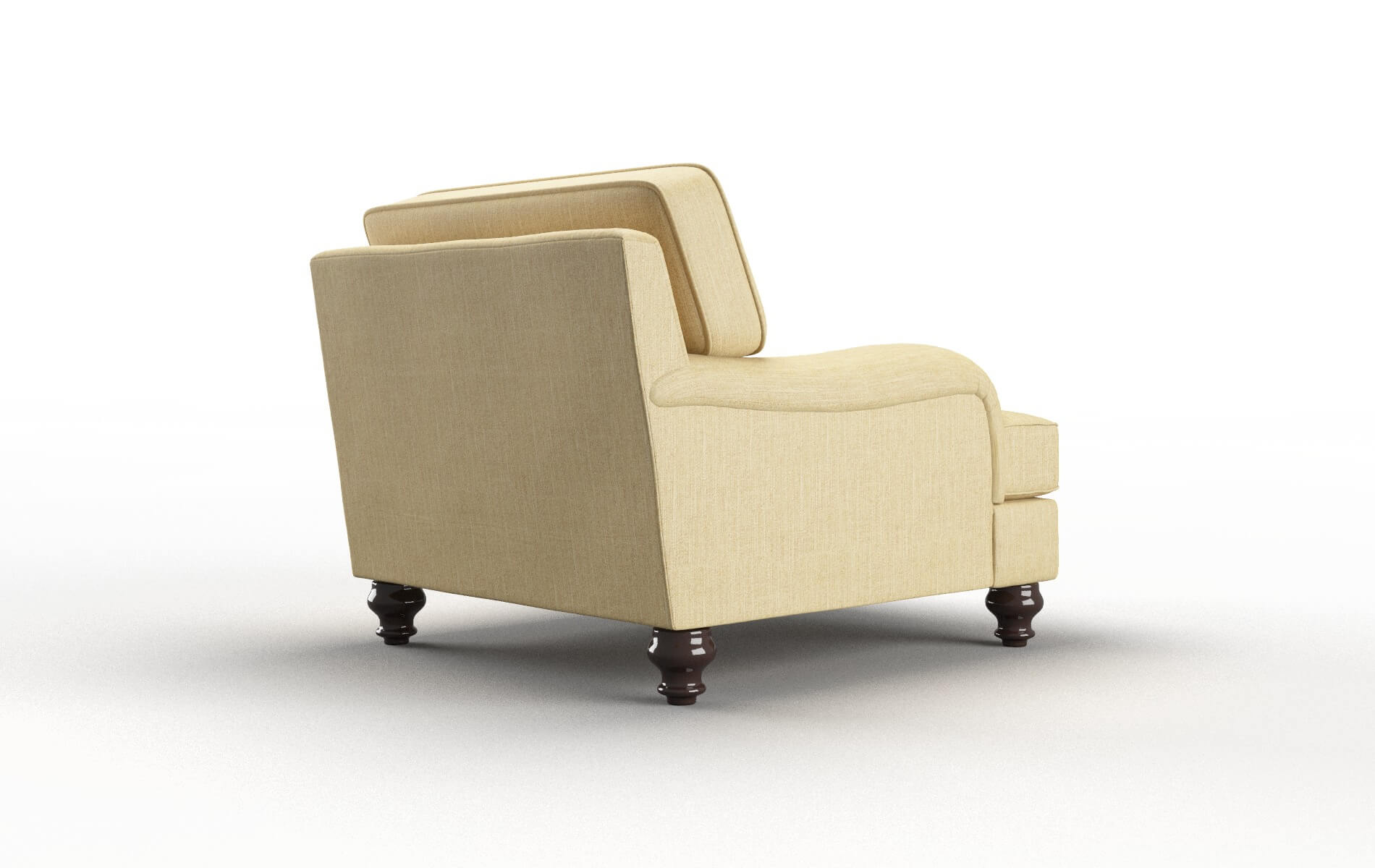 Hamilton Malibu Maize Chair espresso legs 5