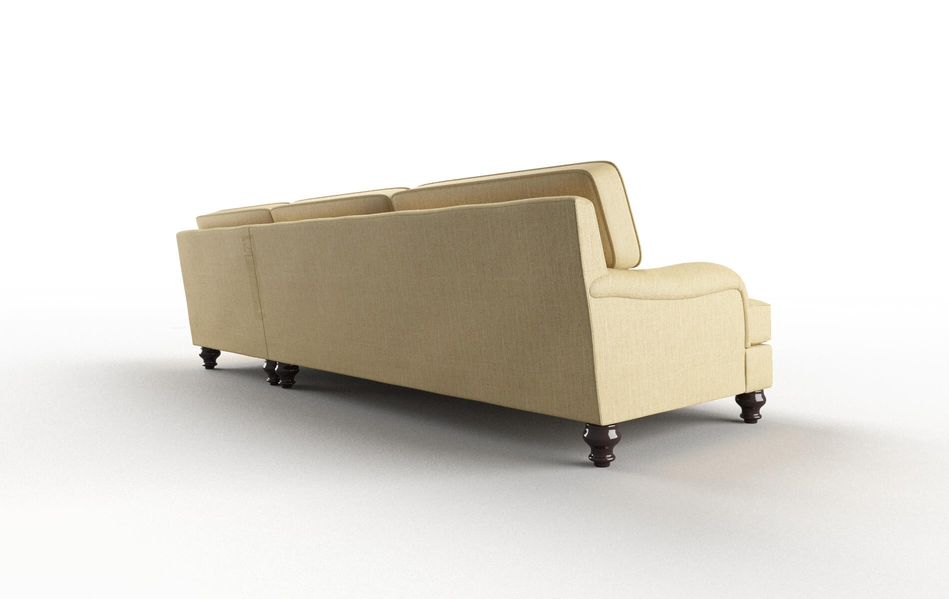 Hamilton Malibu Maize Panel espresso legs 5