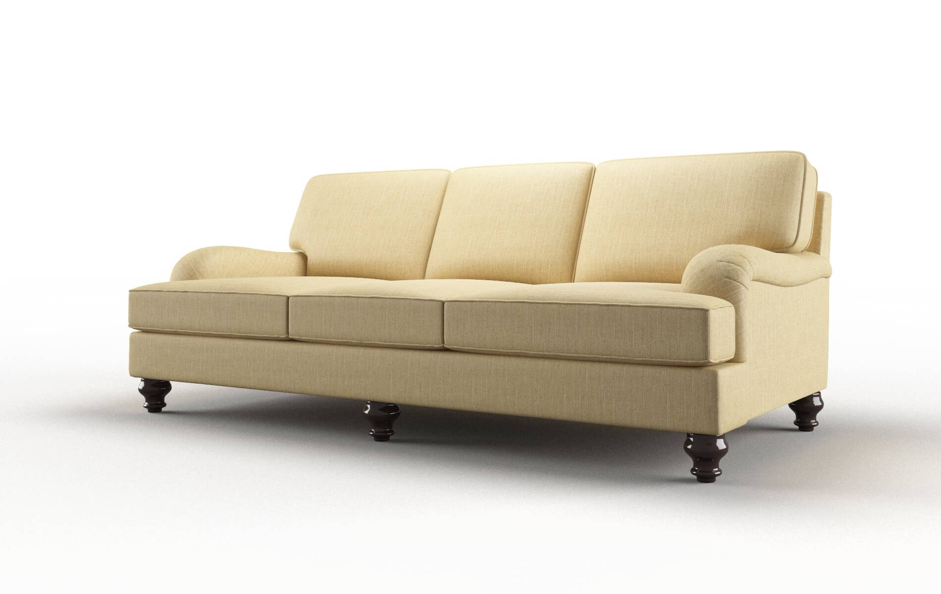 Hamilton Malibu Maize Sofa espresso legs 4