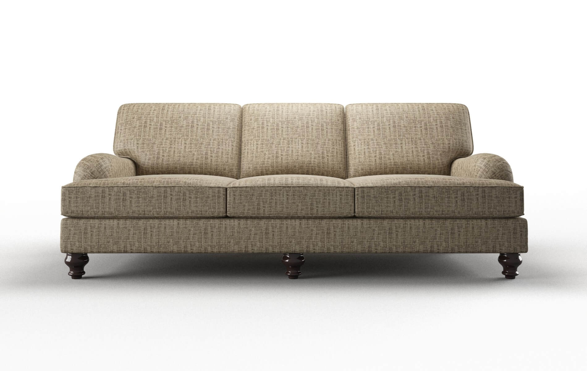 Hamilton Marcy Camel Sofa espresso legs 1