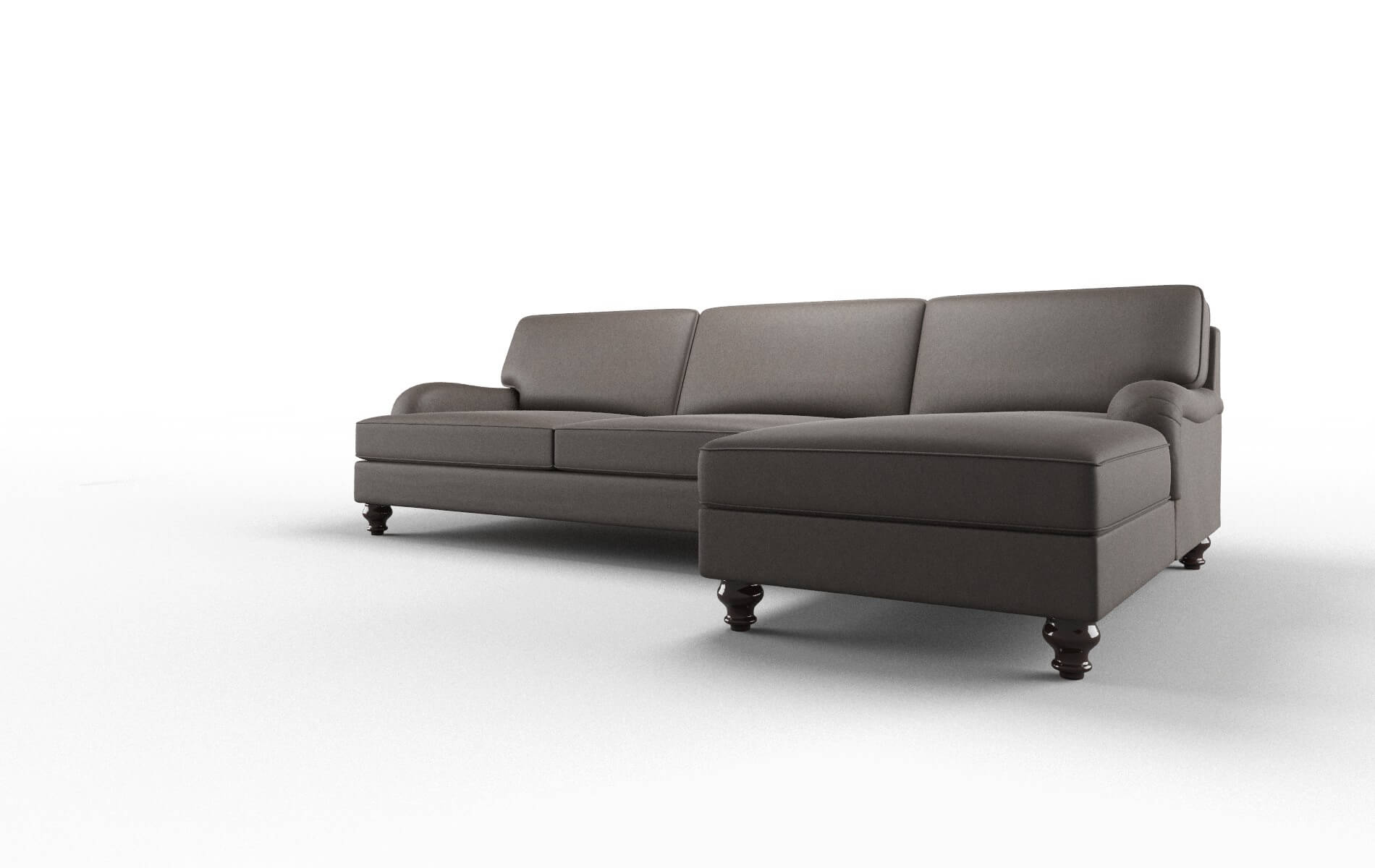 Hamilton Naples Graphite Panel espresso legs 4