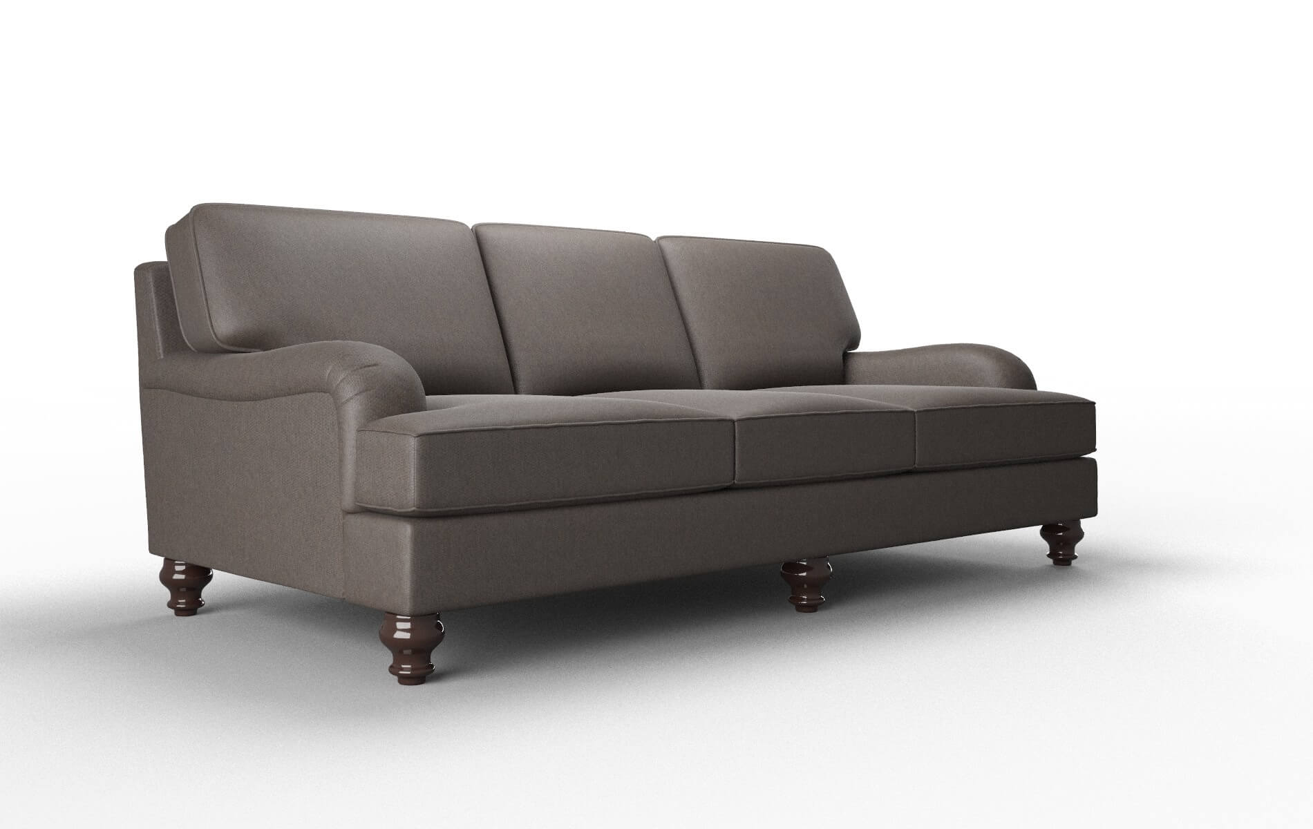 Hamilton Naples Graphite Sofa espresso legs 2