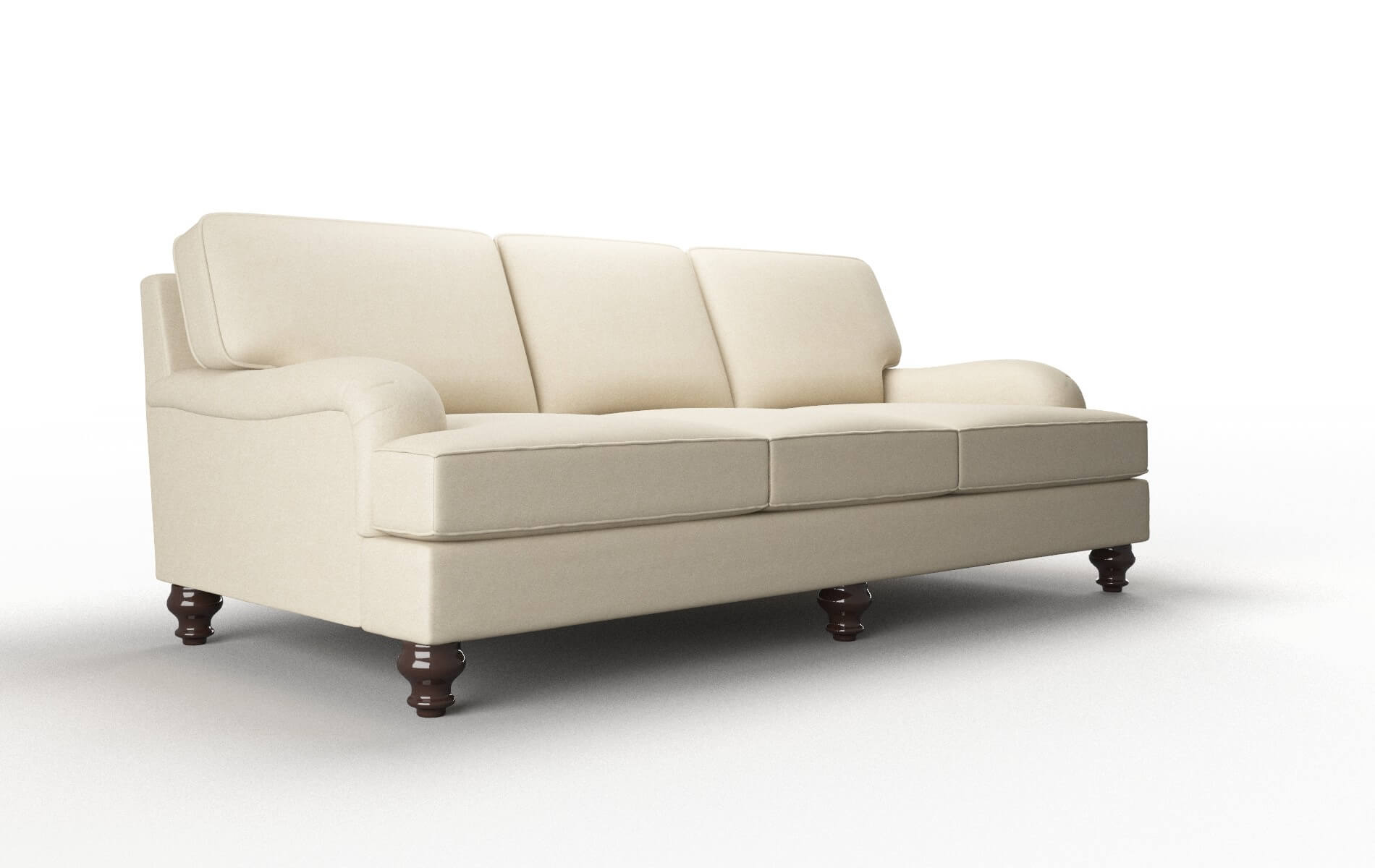 Hamilton Noble Buckwheat Sofa espresso legs 2